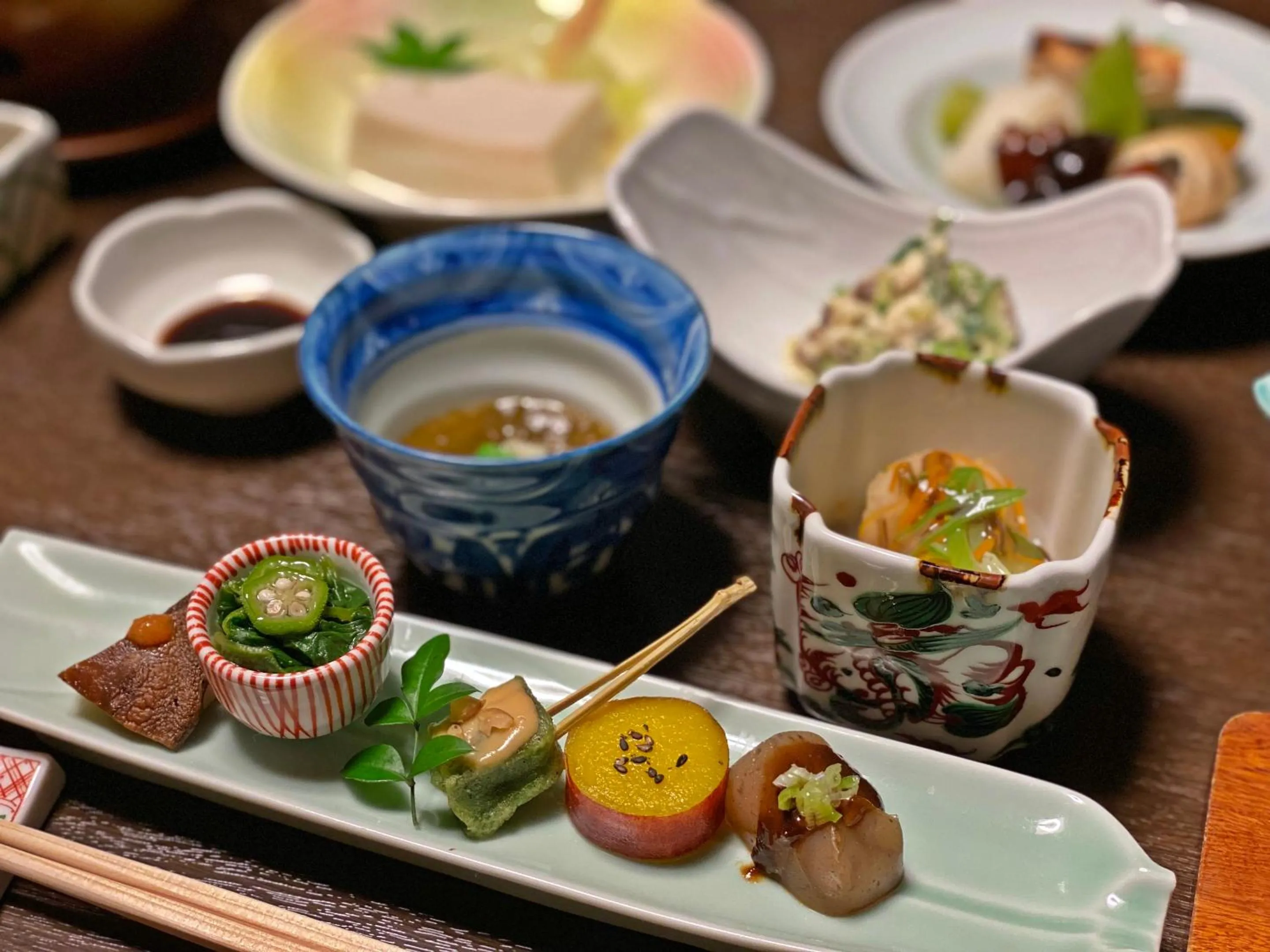 Food close-up in Shokinkan