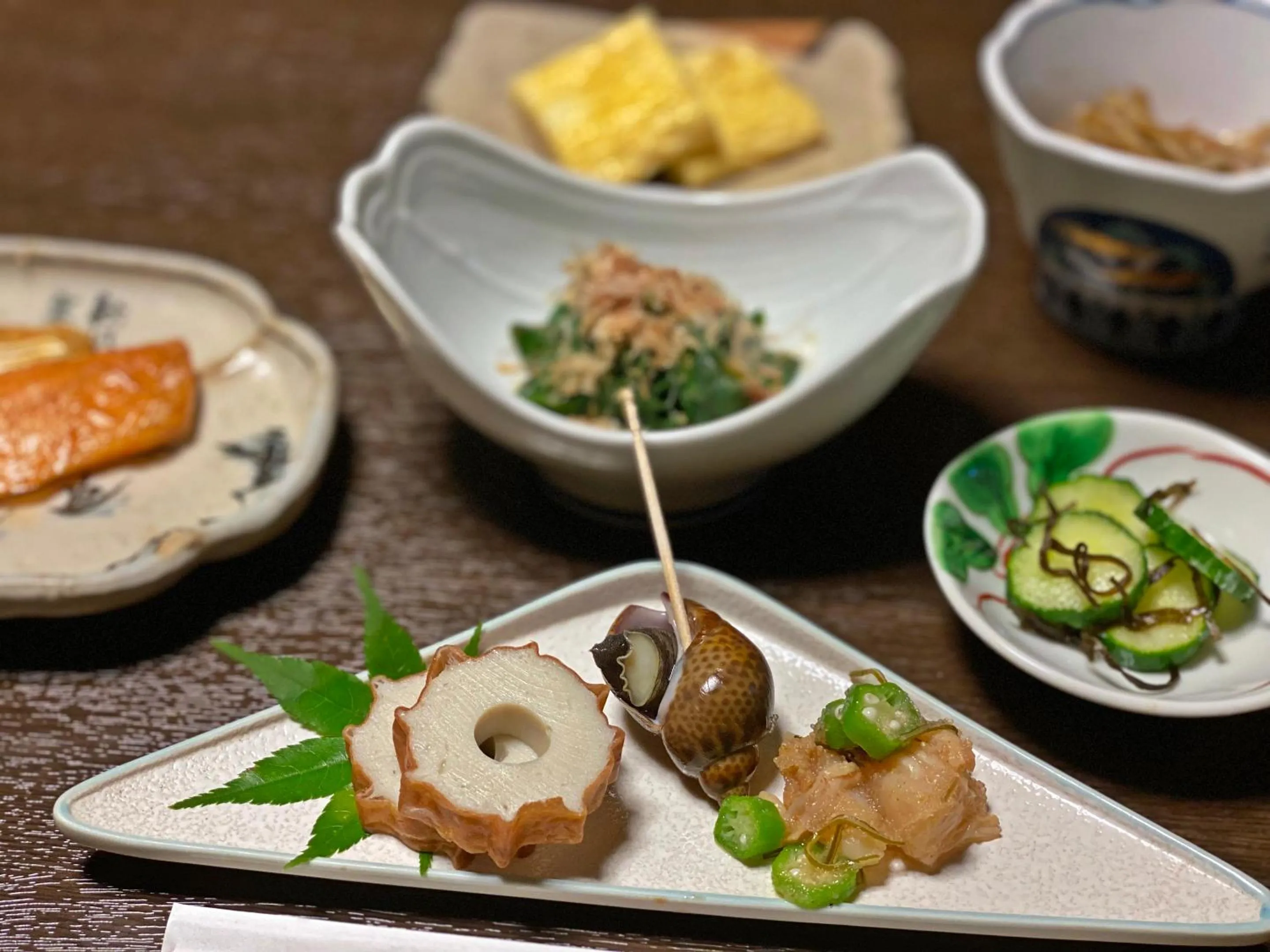 Food close-up in Shokinkan