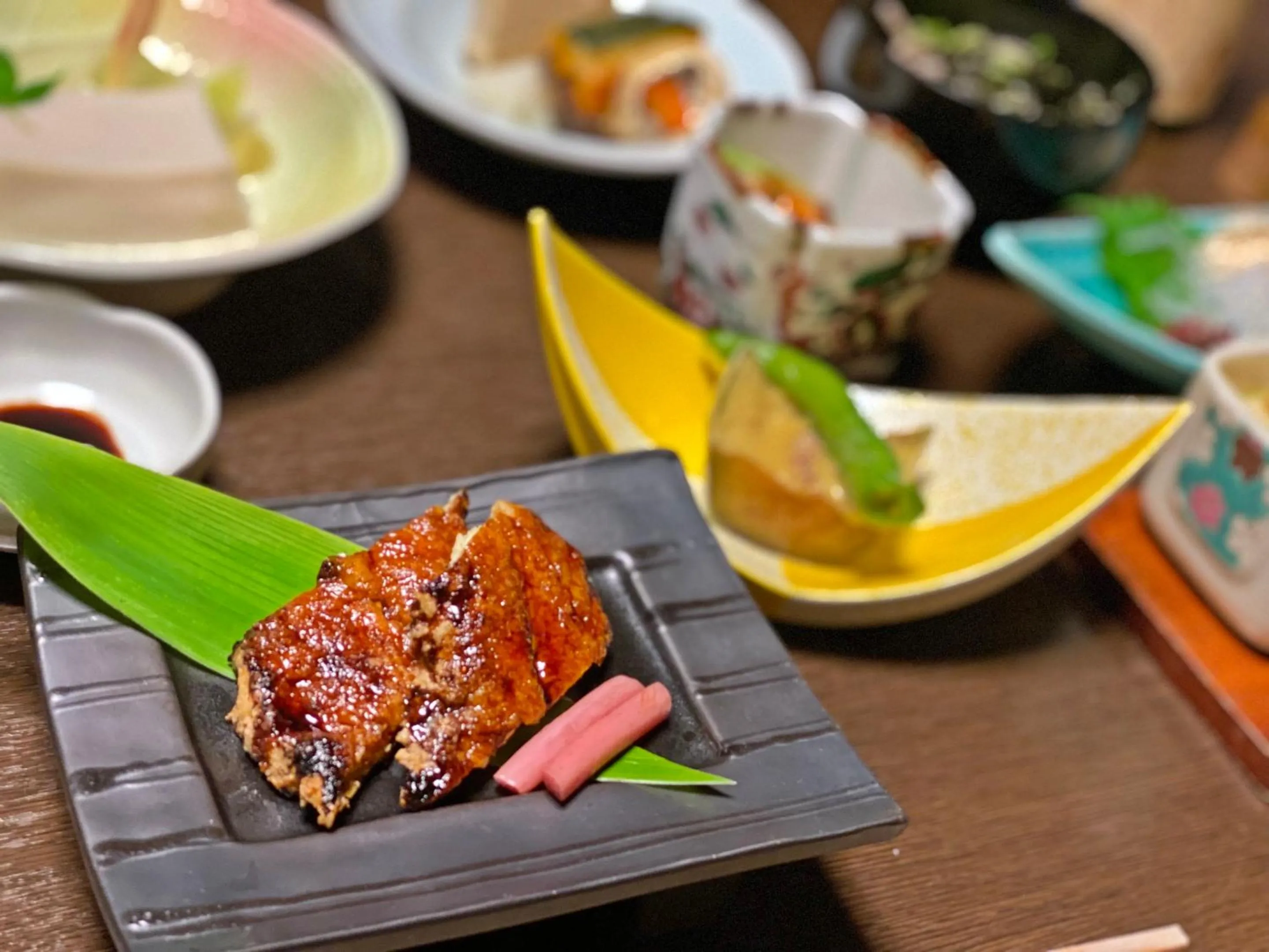 Food close-up in Shokinkan