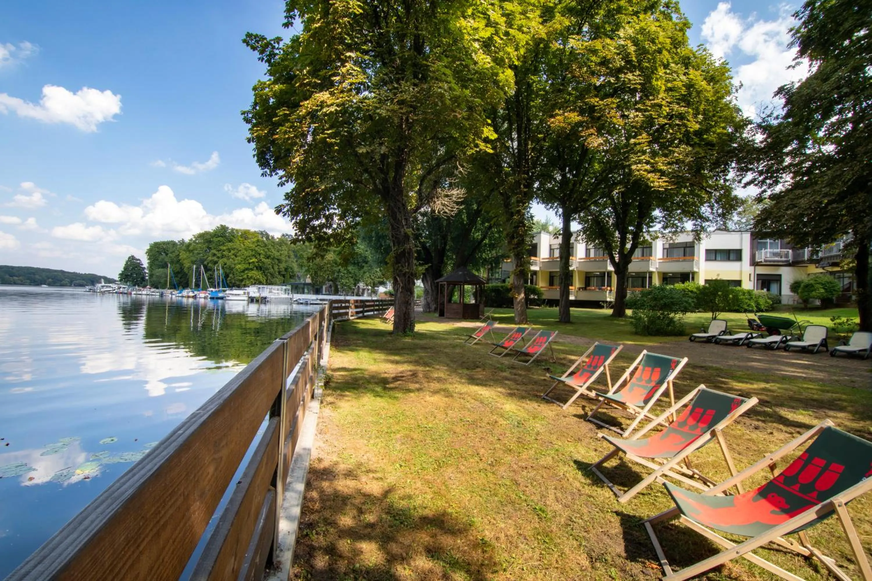 Lake view in Seehotel Grunewald