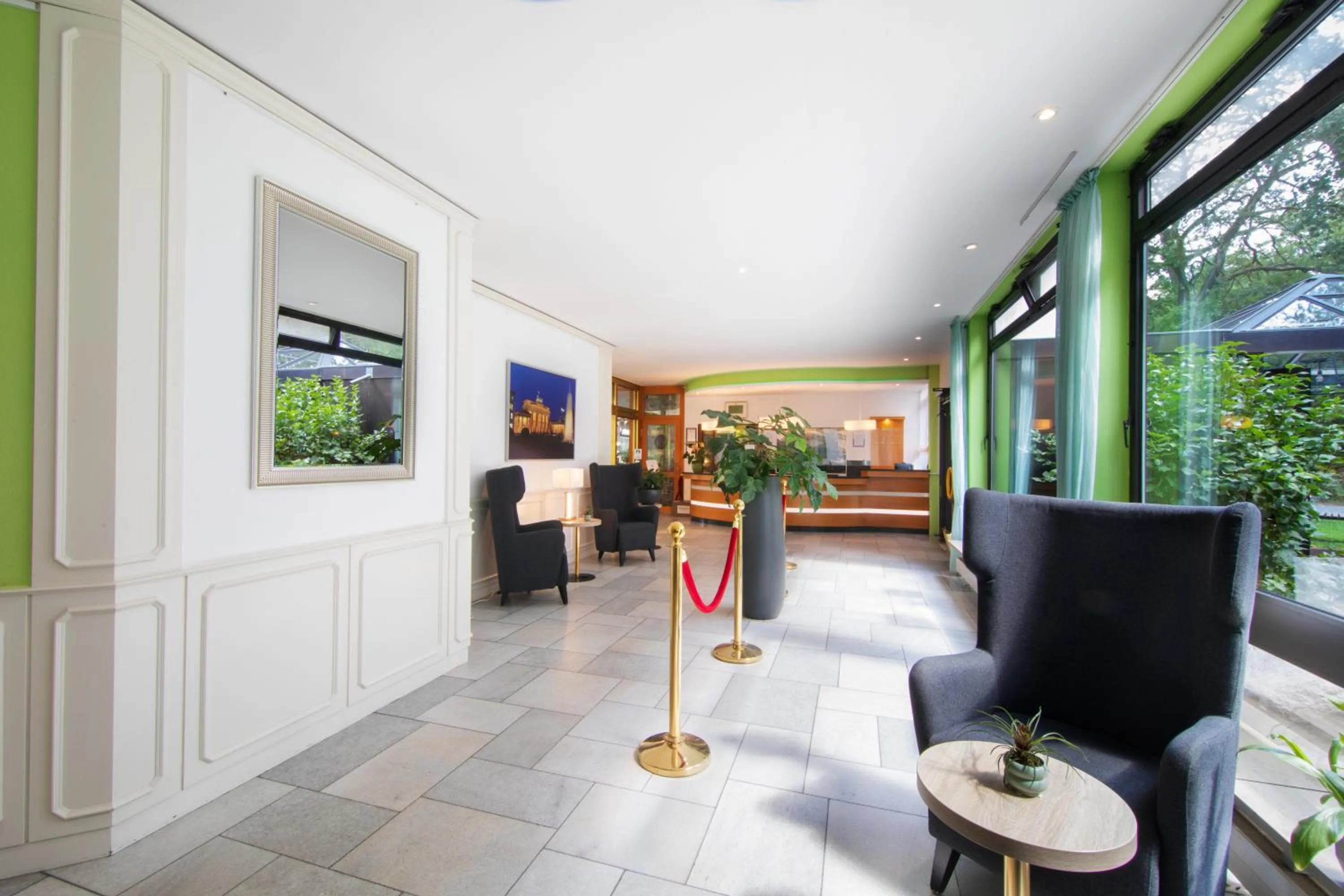 Lobby or reception in Seehotel Grunewald