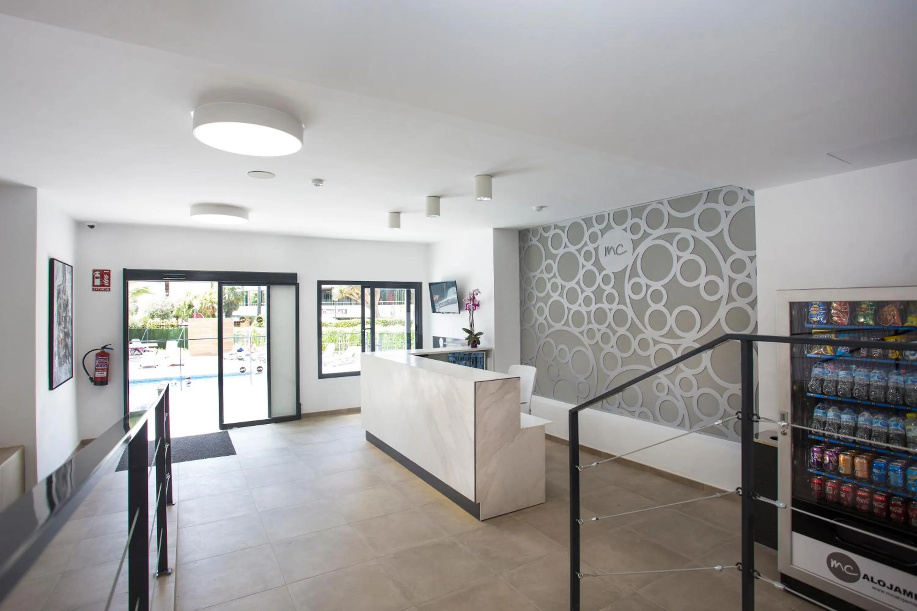 Lobby or reception in Apartamentos Maryciel By Mc