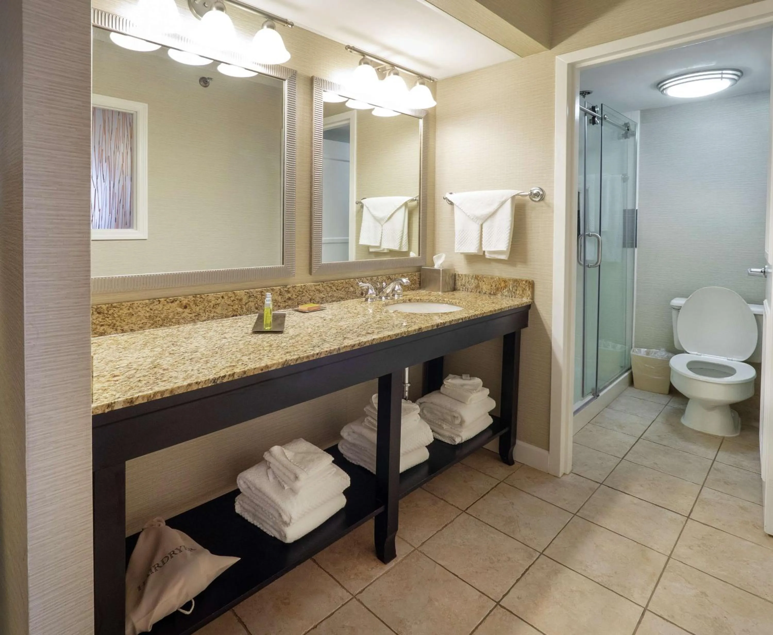 Bathroom in DoubleTree by Hilton Buffalo-Amherst