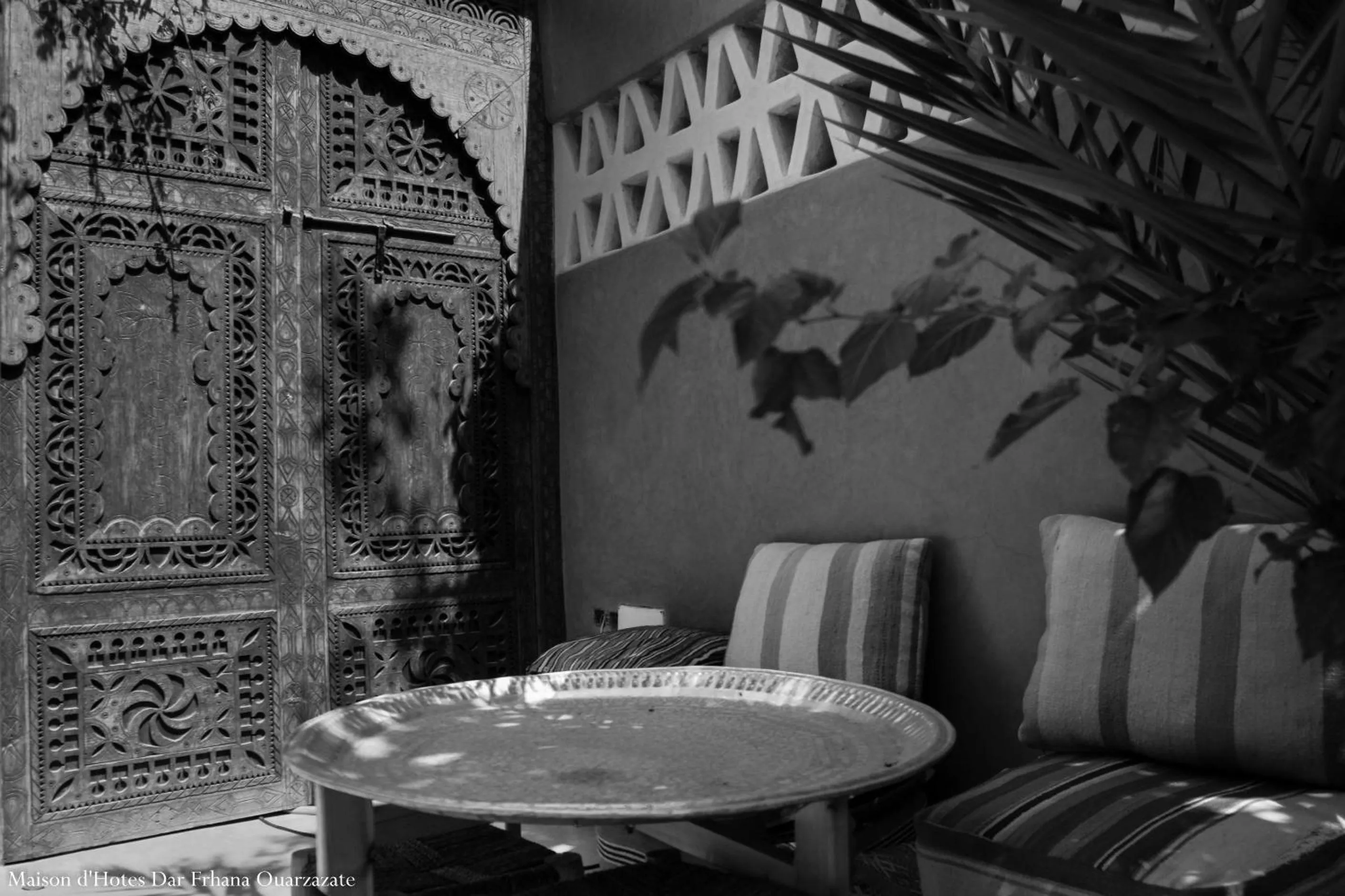 Decorative detail in Maison d'hôtes Dar Farhana