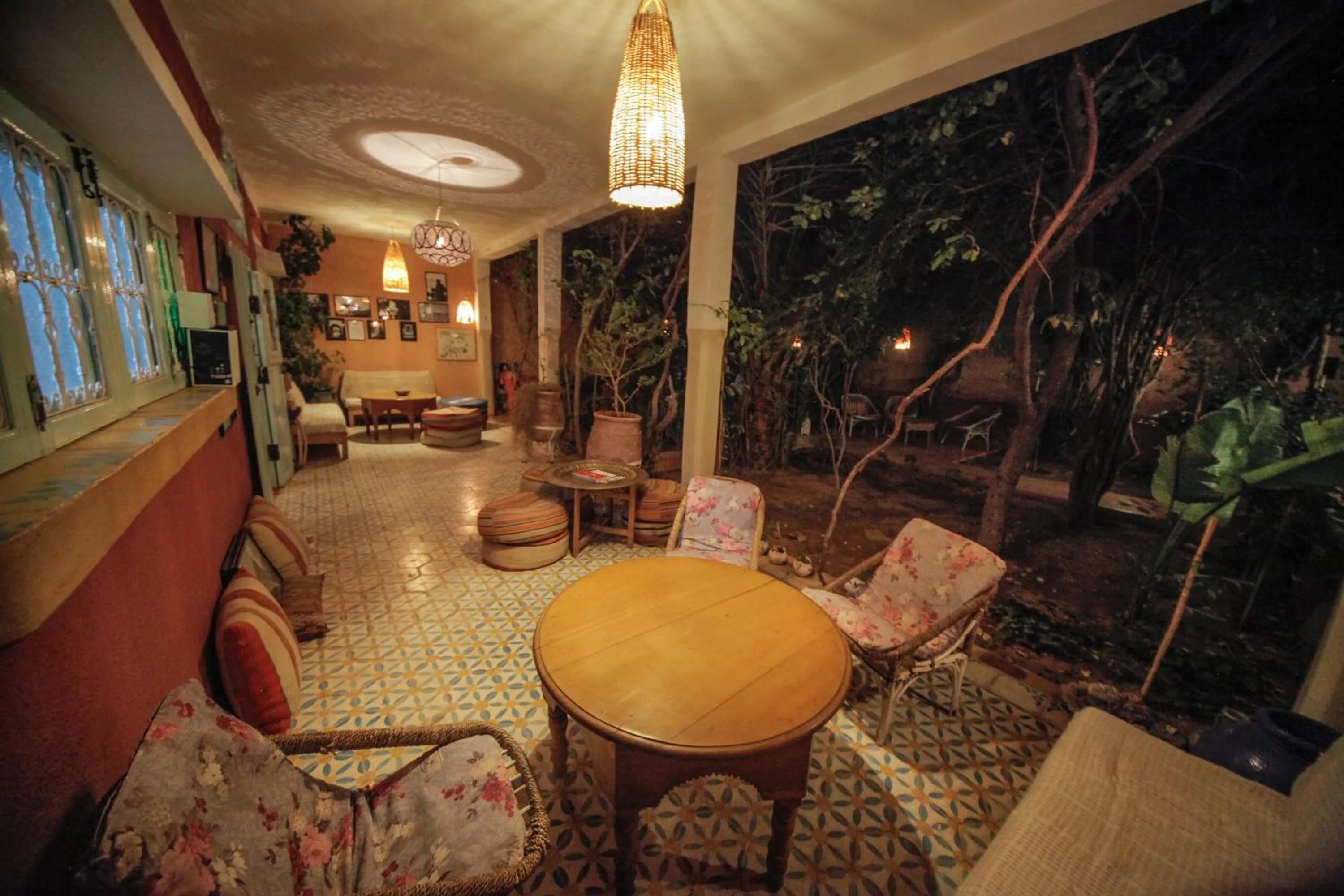 Patio in Maison d'hôtes Dar Farhana