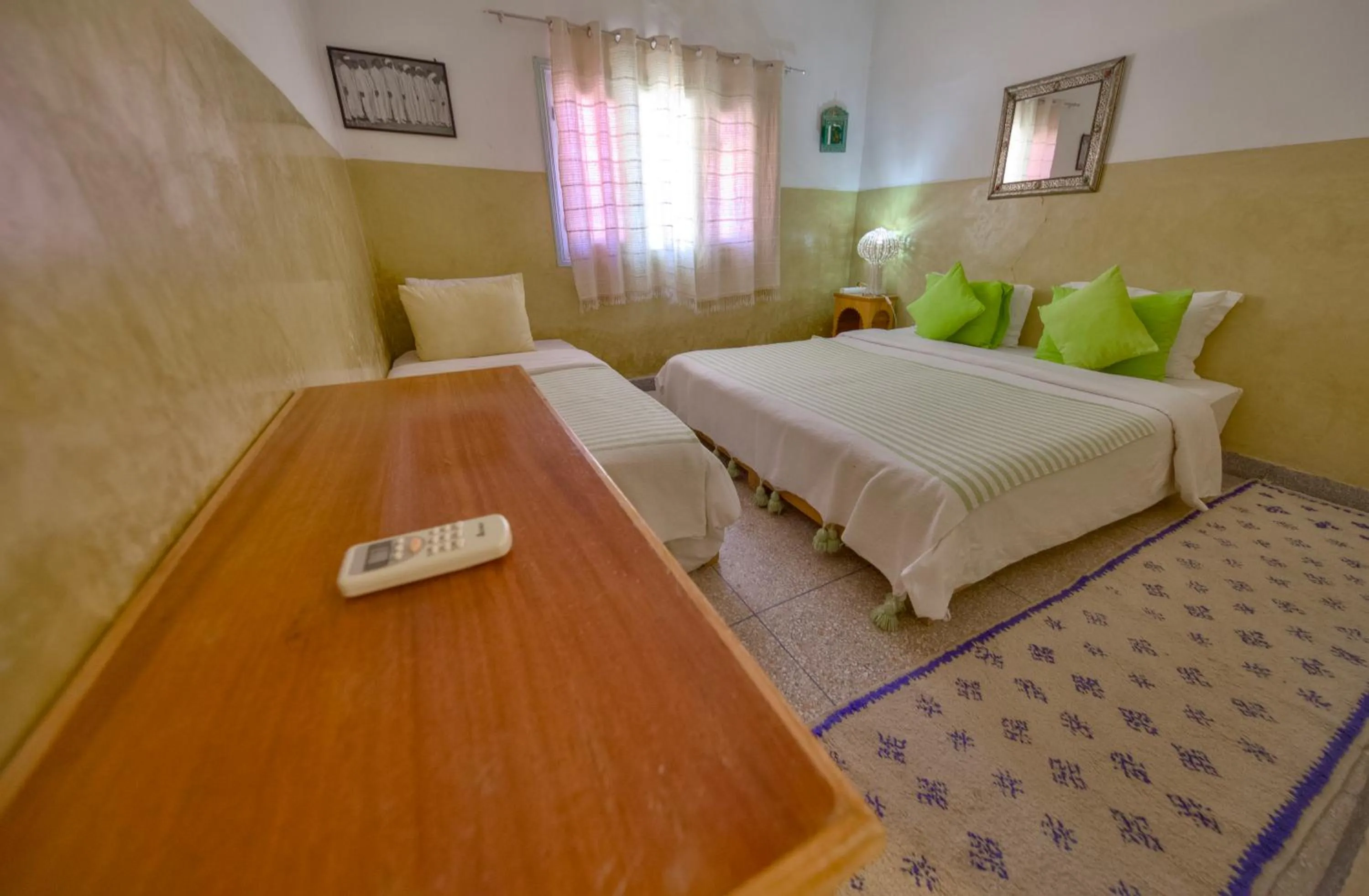 Bed in Maison d'hôtes Dar Farhana