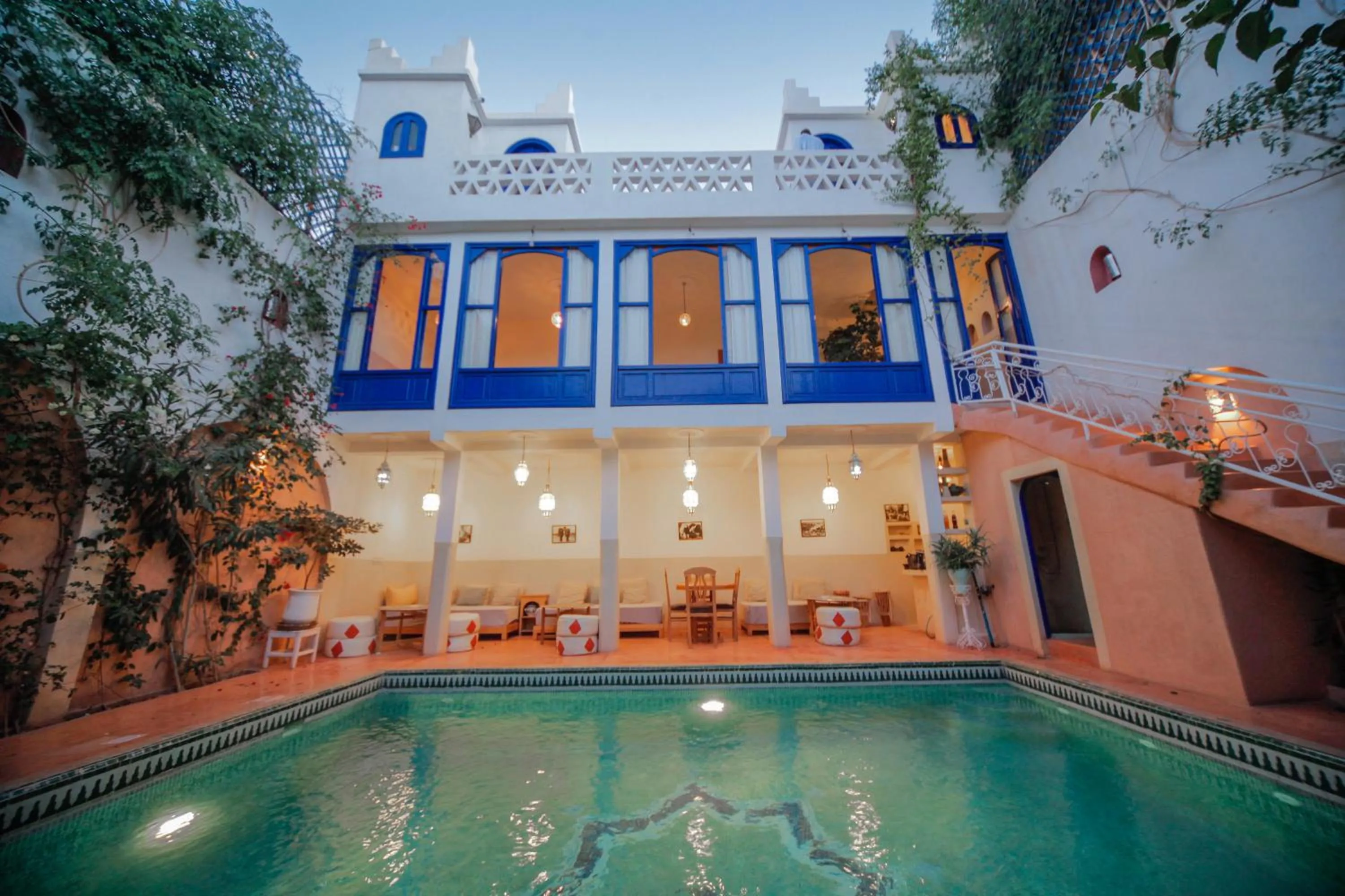 Swimming pool in Maison d'hôtes Dar Farhana