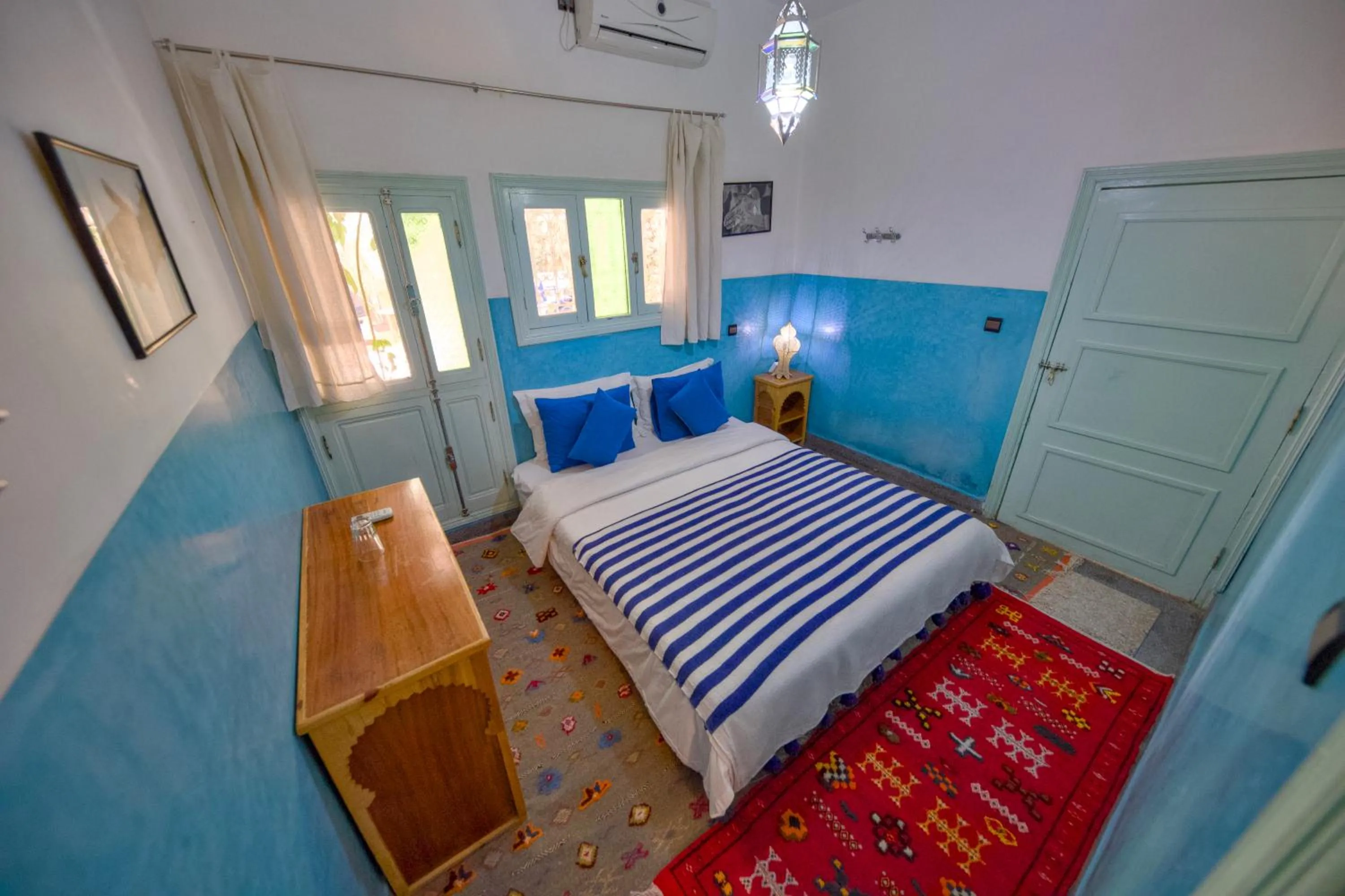 Bed in Maison d'hôtes Dar Farhana