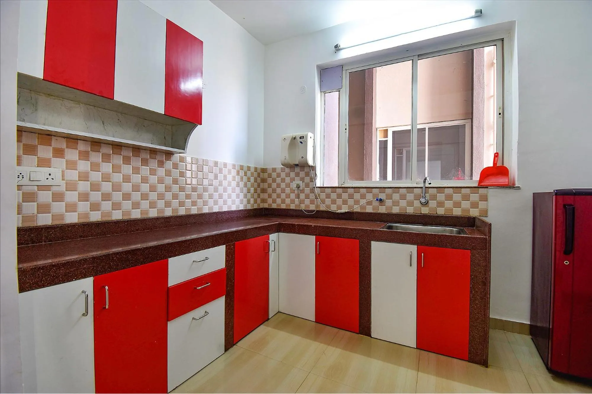 kitchen in FabHotel Ocean View Apartment - Dabolim