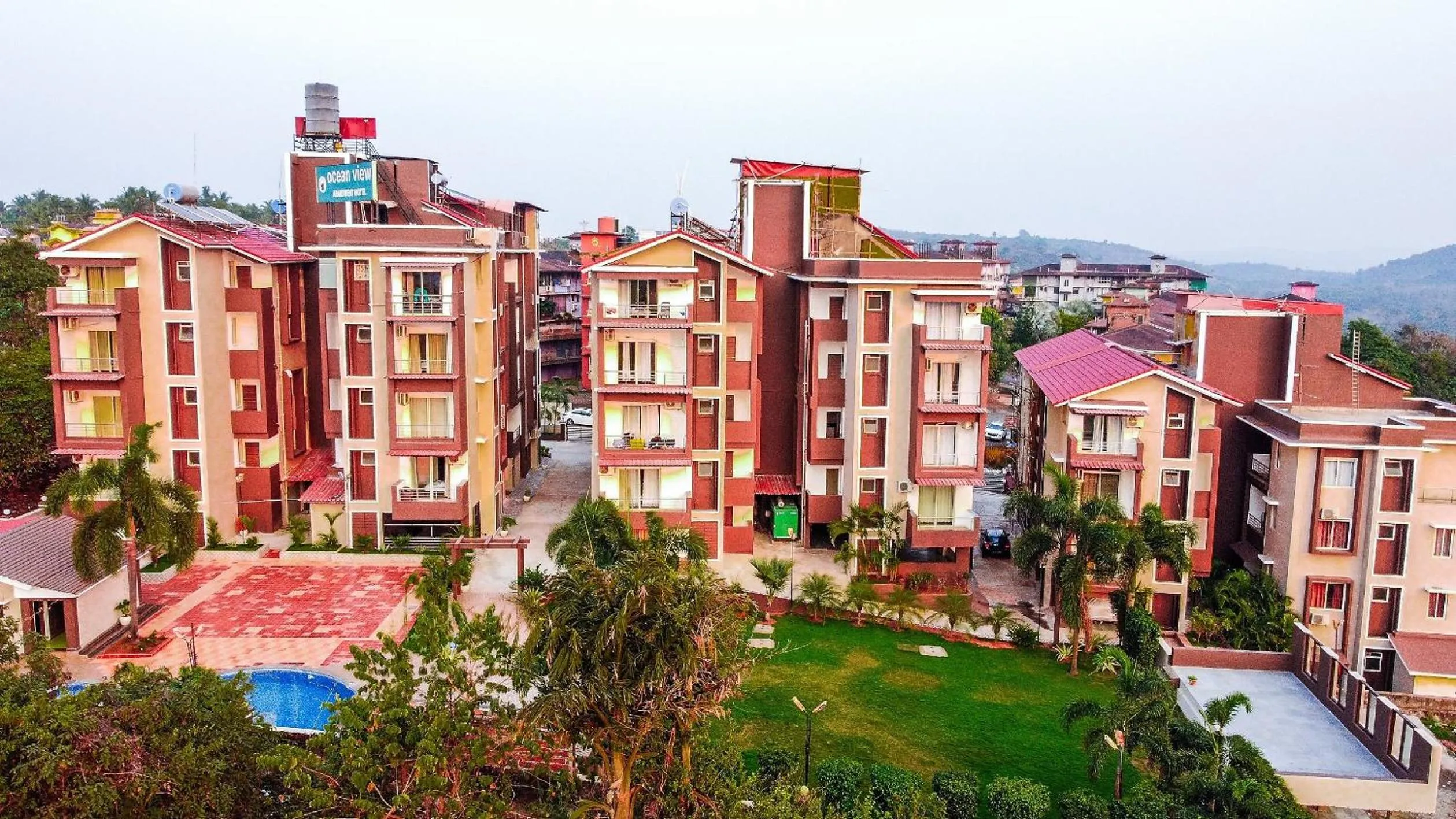 Property building in FabHotel Ocean View Apartment - Dabolim