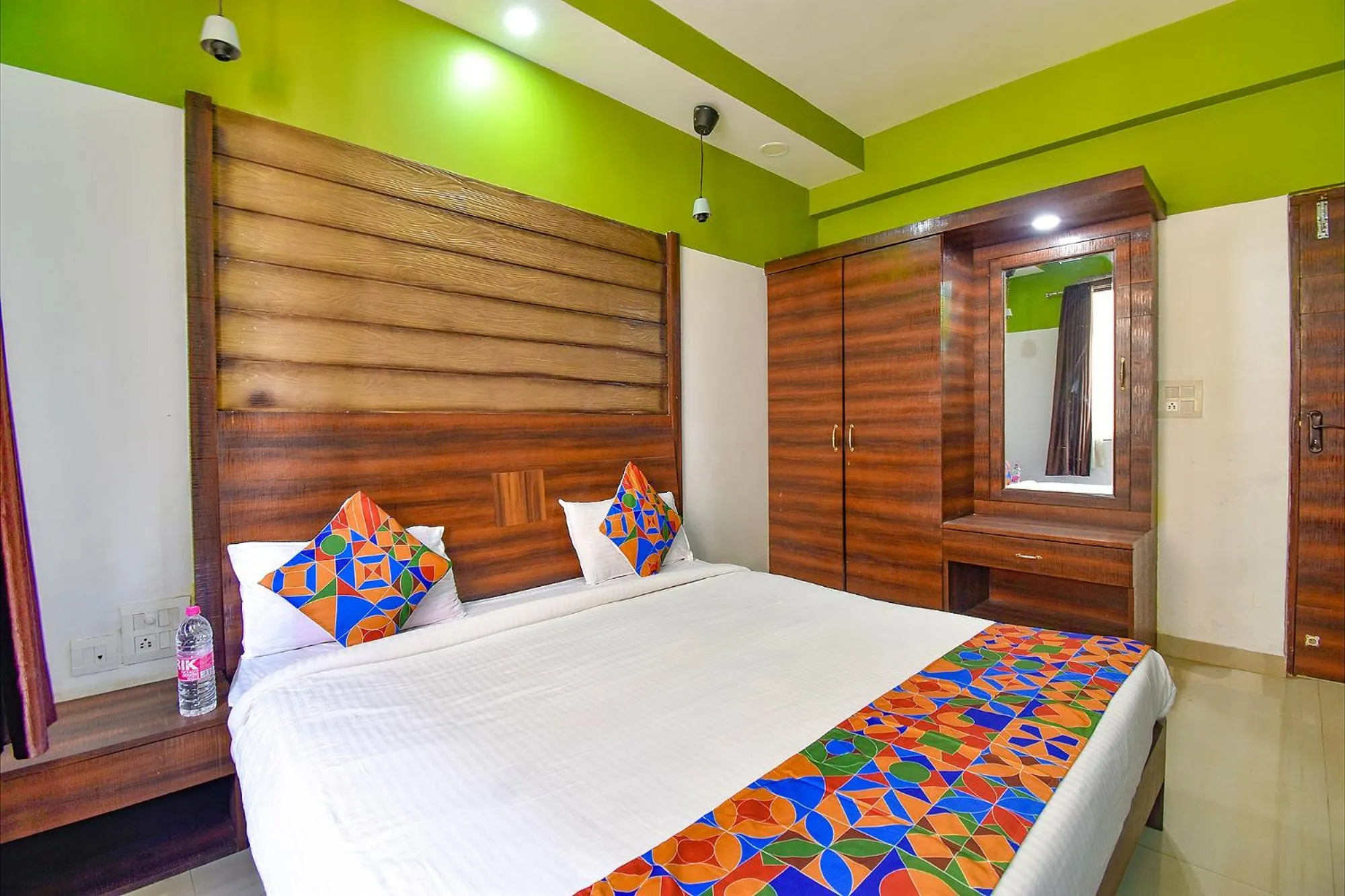 Bed in FabHotel Ocean View Apartment - Dabolim