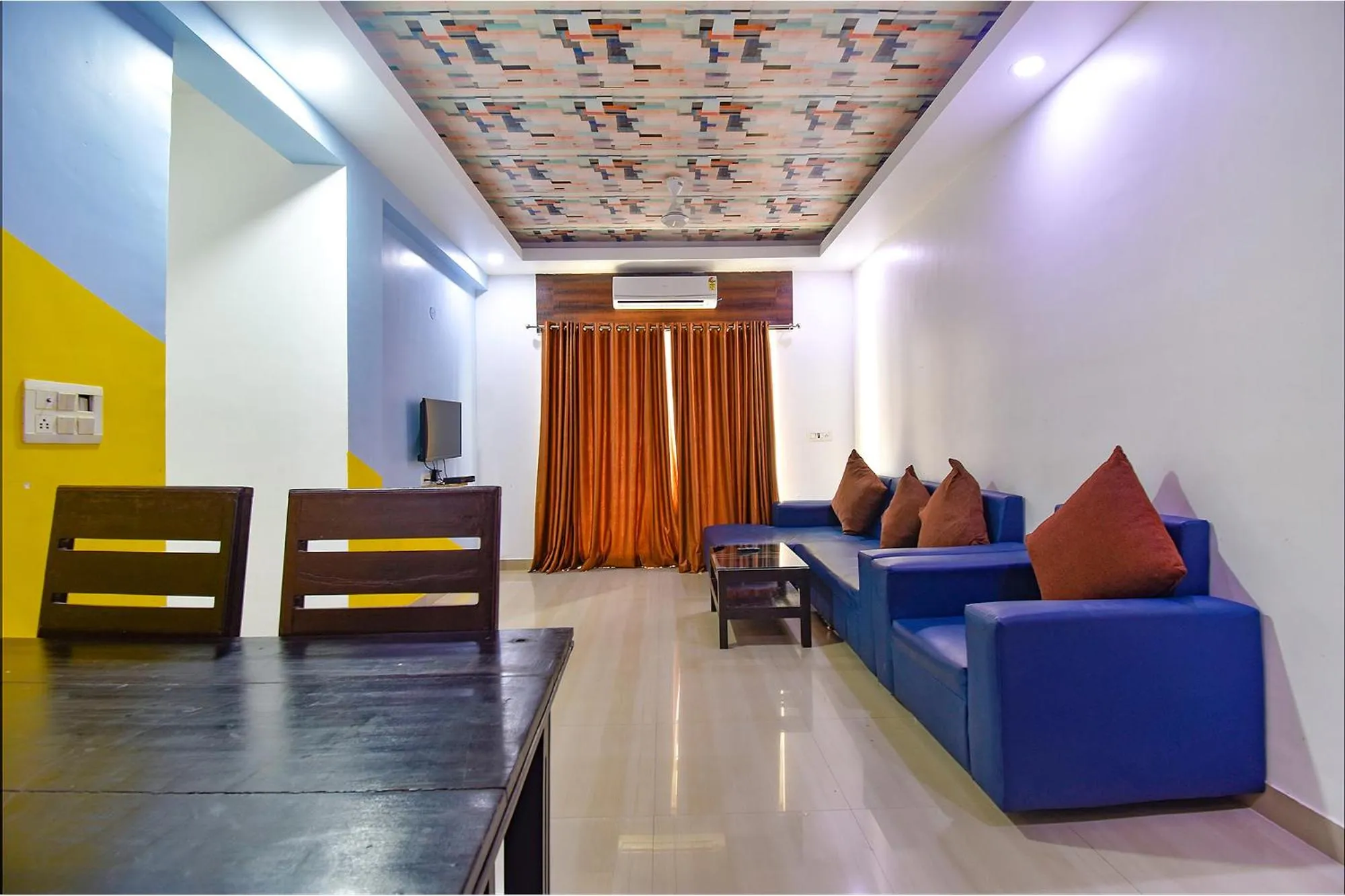 Living room in FabHotel Ocean View Apartment - Dabolim