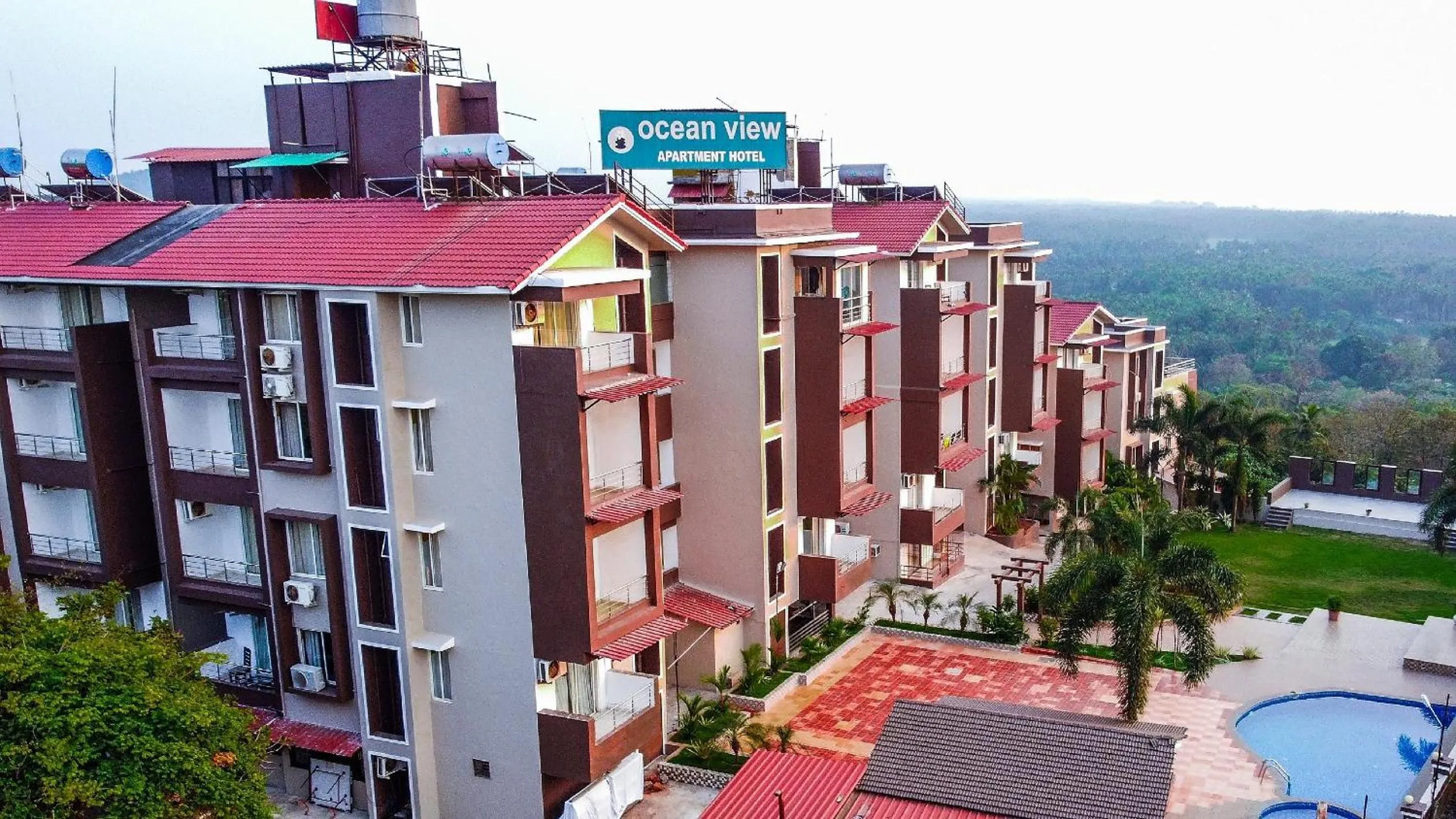 Property building in FabHotel Ocean View Apartment - Dabolim