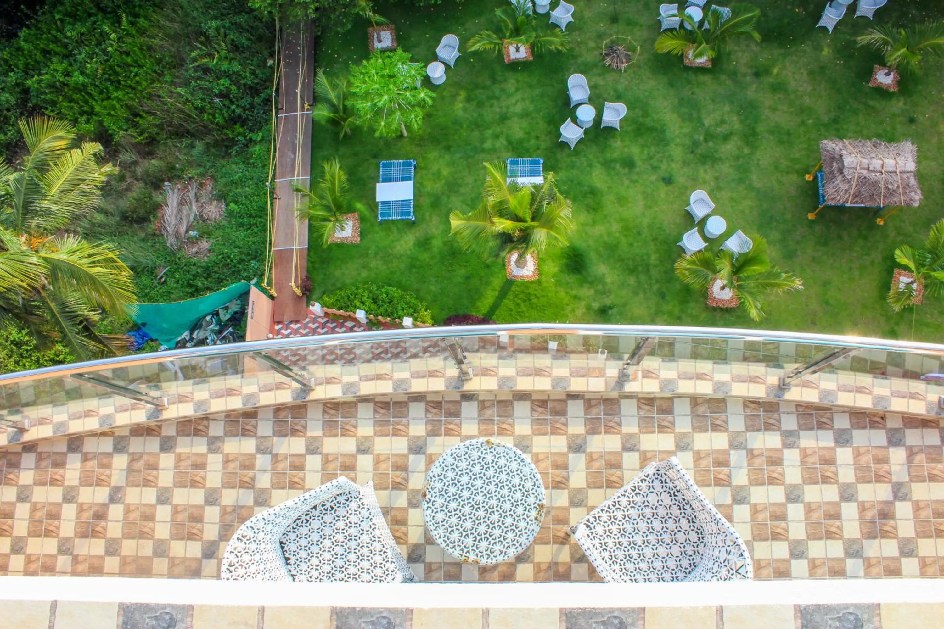 View (from property/room) in JVK Park Hotel