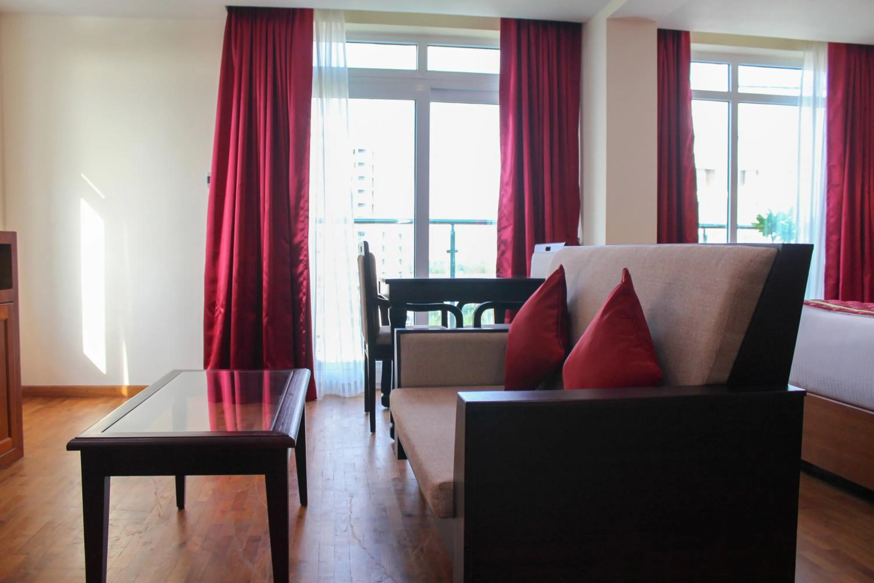 Bedroom in JVK Park Hotel