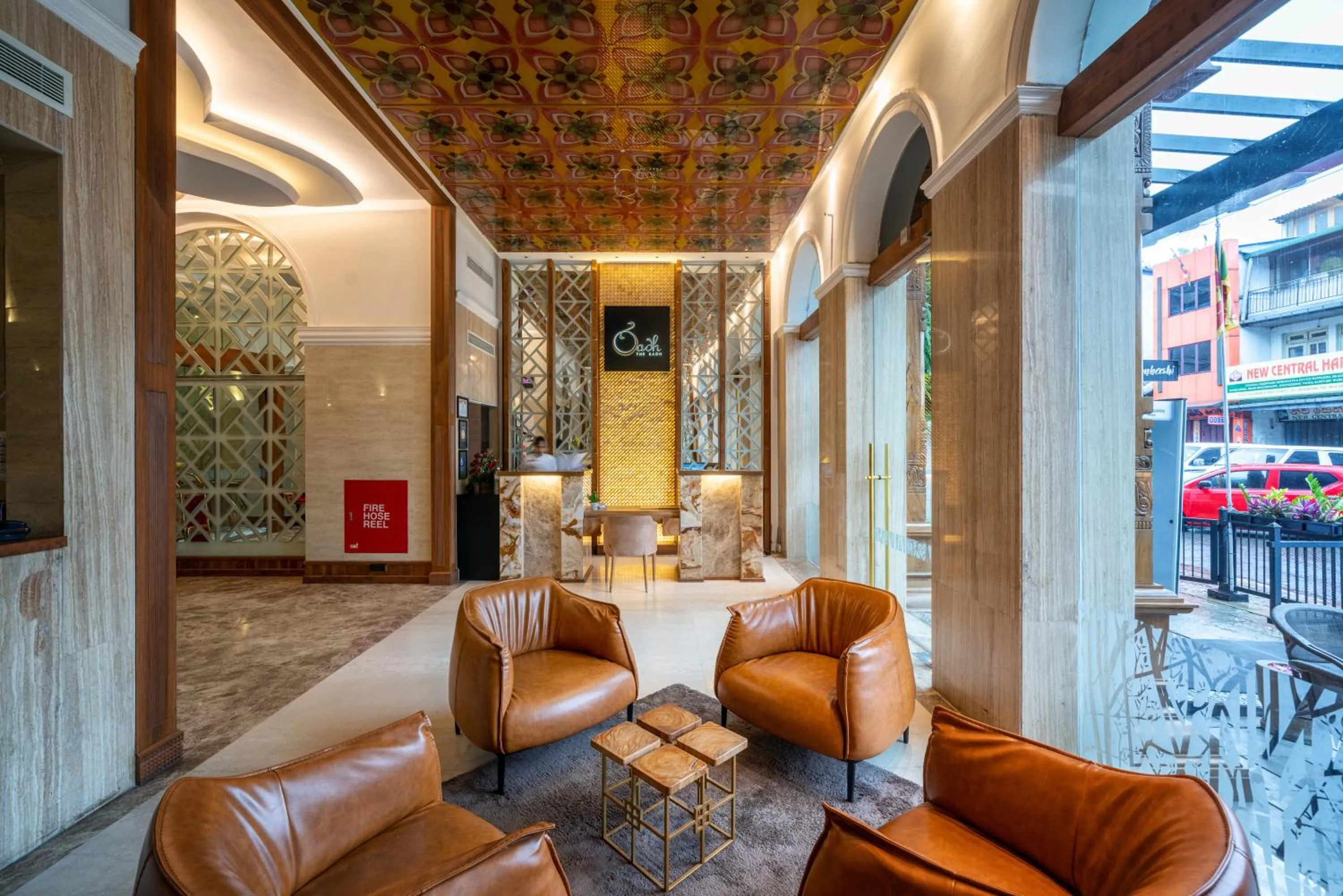 Lobby or reception in The Radh Hotel