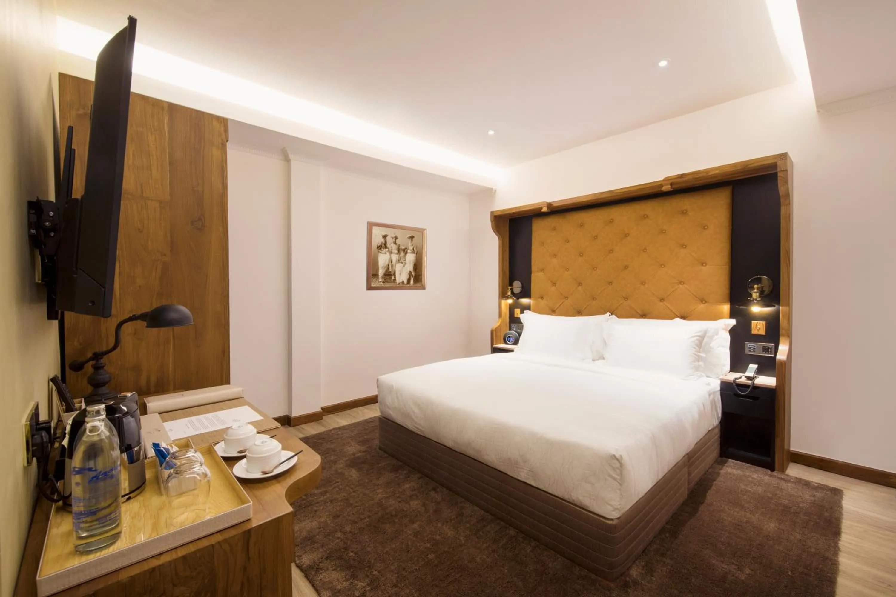 Bedroom, Bed in The Radh Hotel