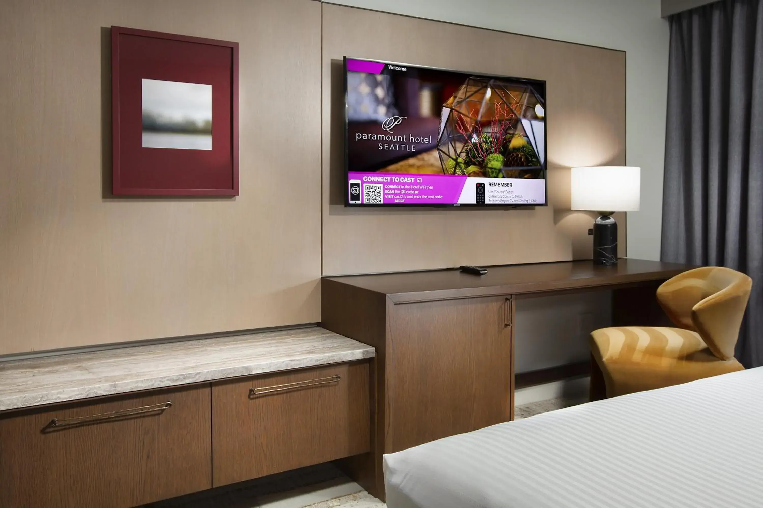 Urban Double Queen Room in The Paramount Hotel Urban Double Queen Room in The Paramount Hotel