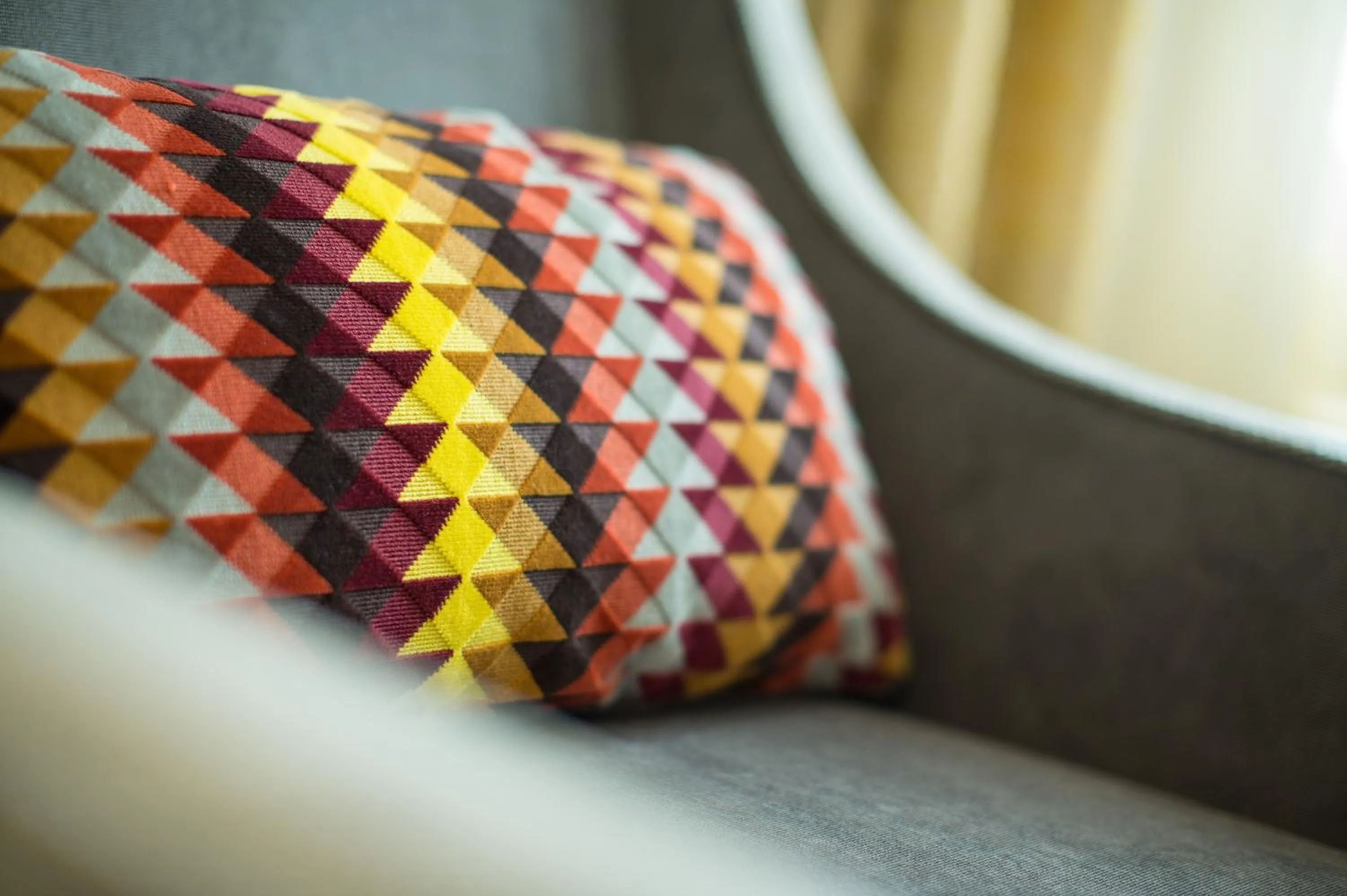 Decorative detail in The Paramount Hotel