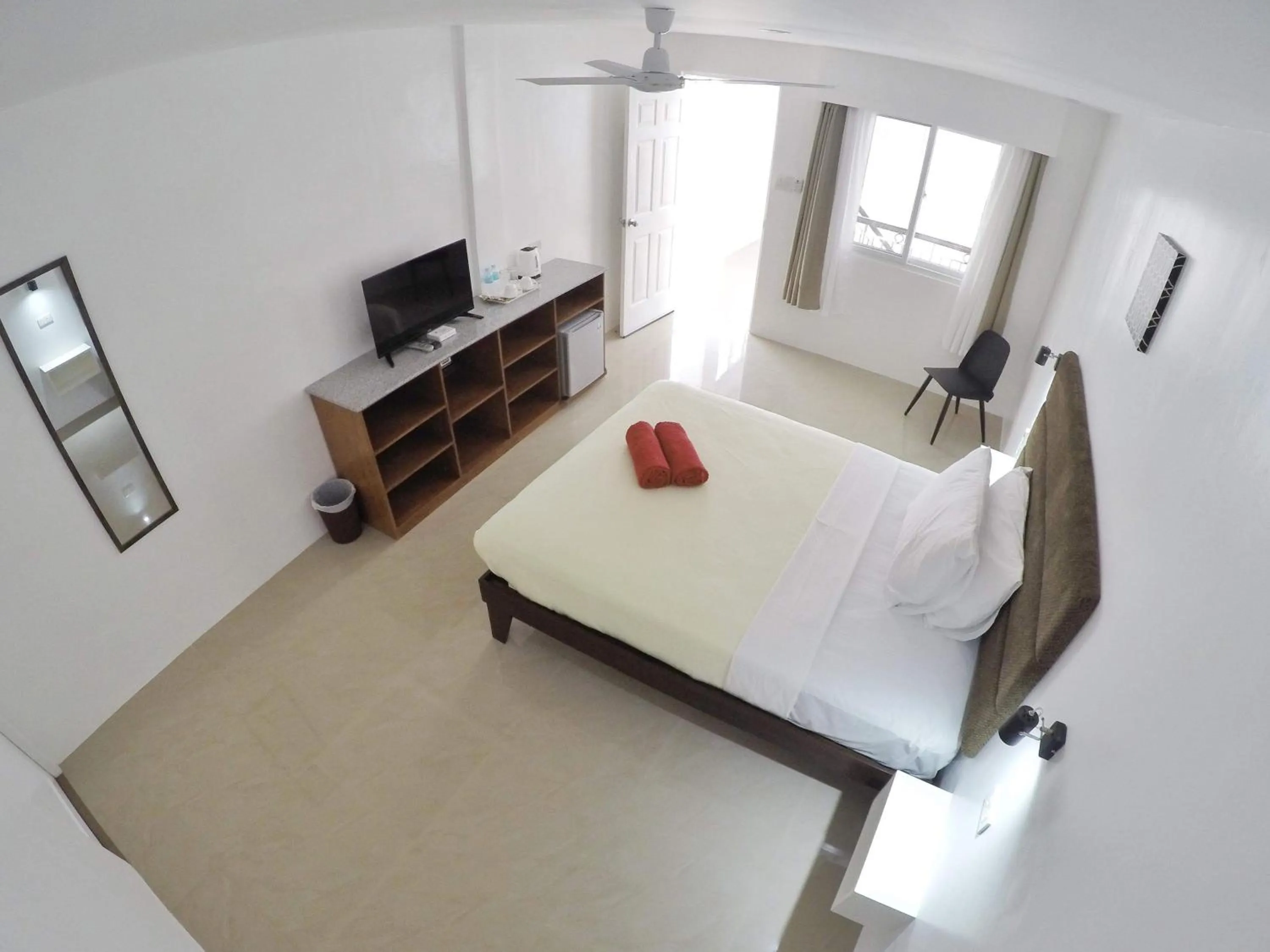 Bed in Heartland Hotel Serviced Rooms & Apartments.