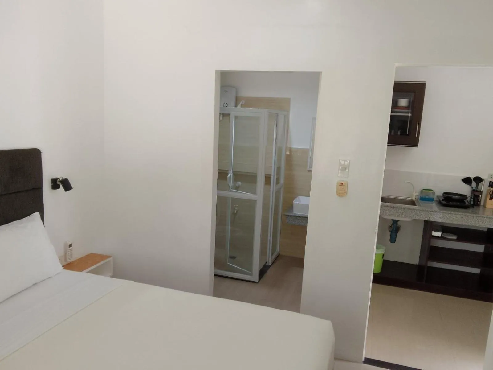 Bed in Heartland Hotel Serviced Rooms & Apartments.