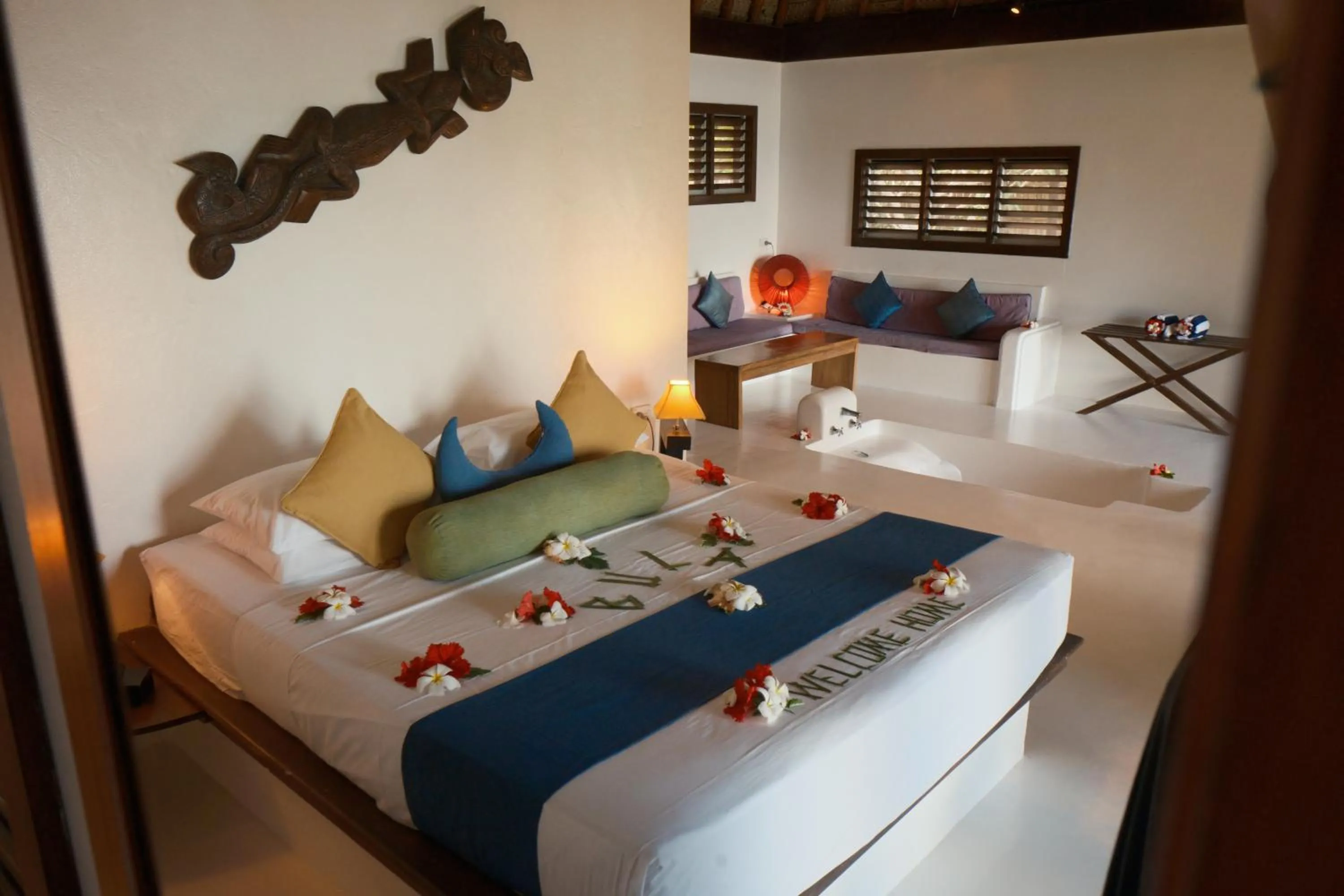 Photo of the whole room, Bed in Navutu Stars Resort