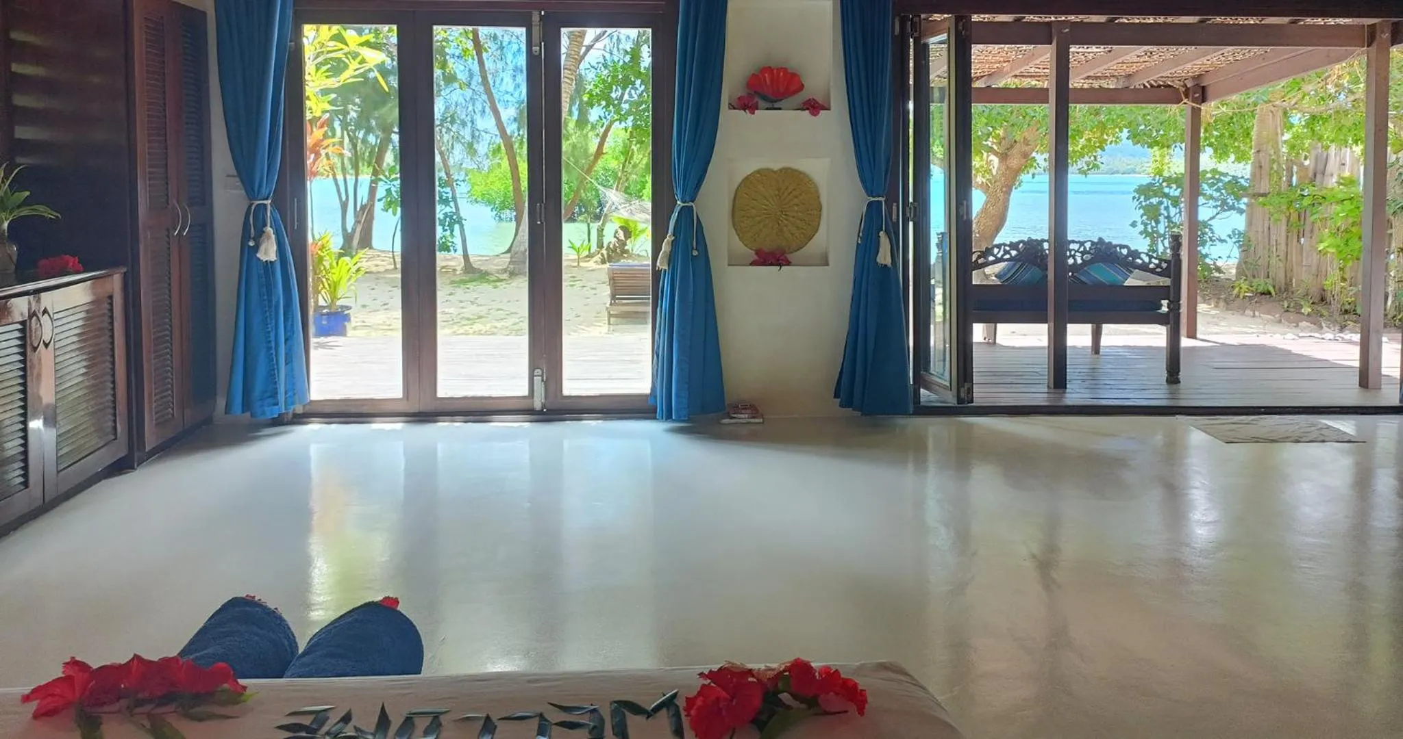 Seating area in Navutu Stars Resort