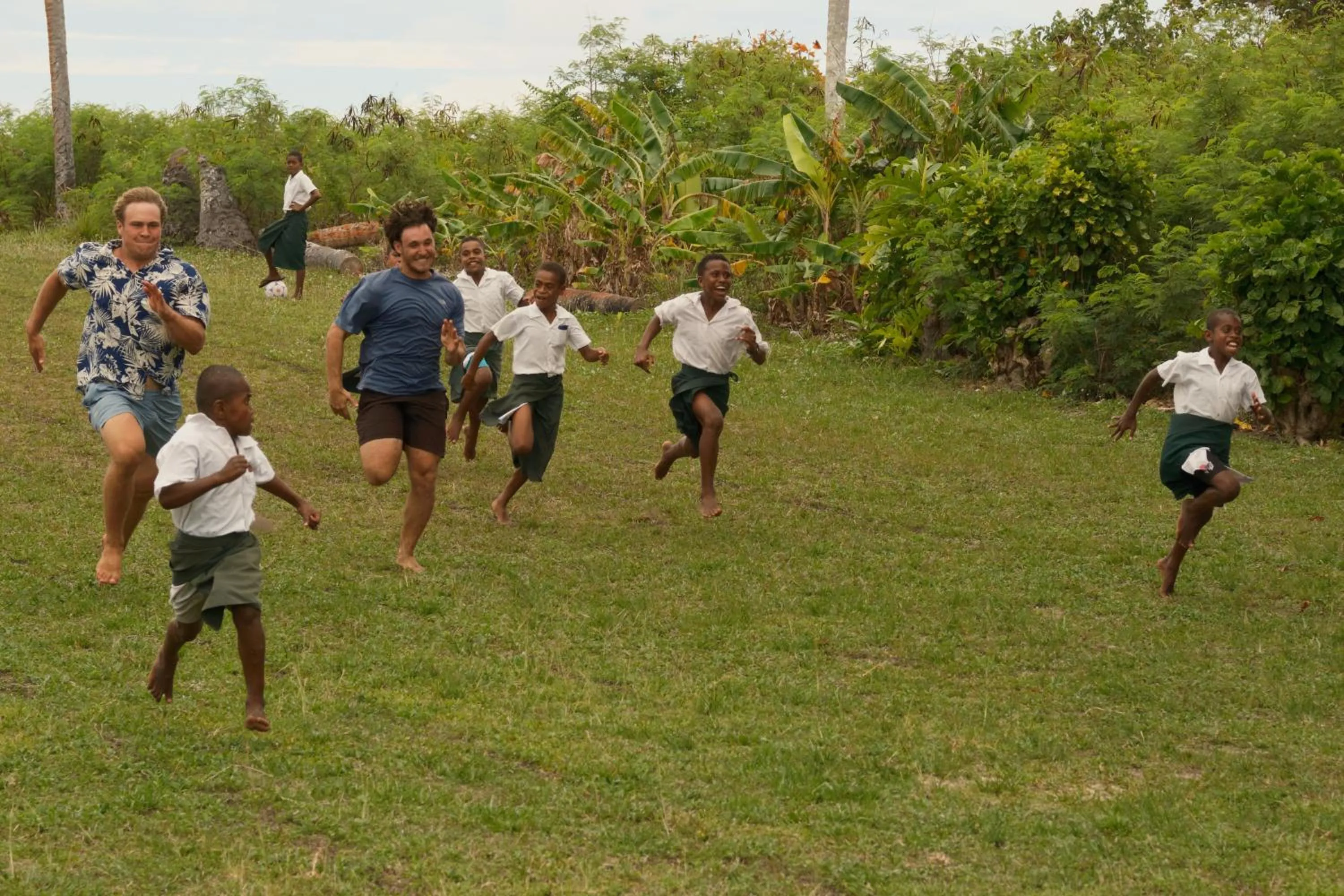 People in Navutu Stars Resort