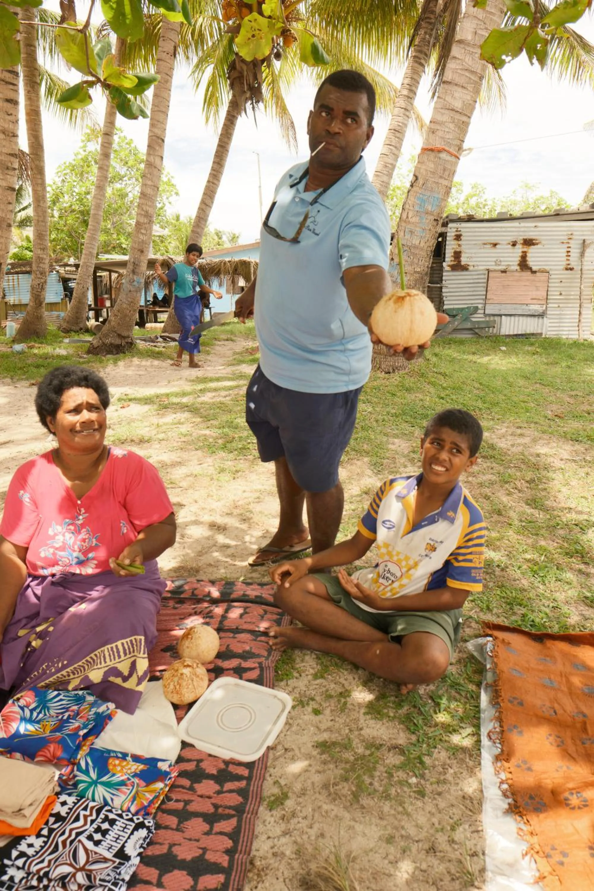 People in Navutu Stars Resort