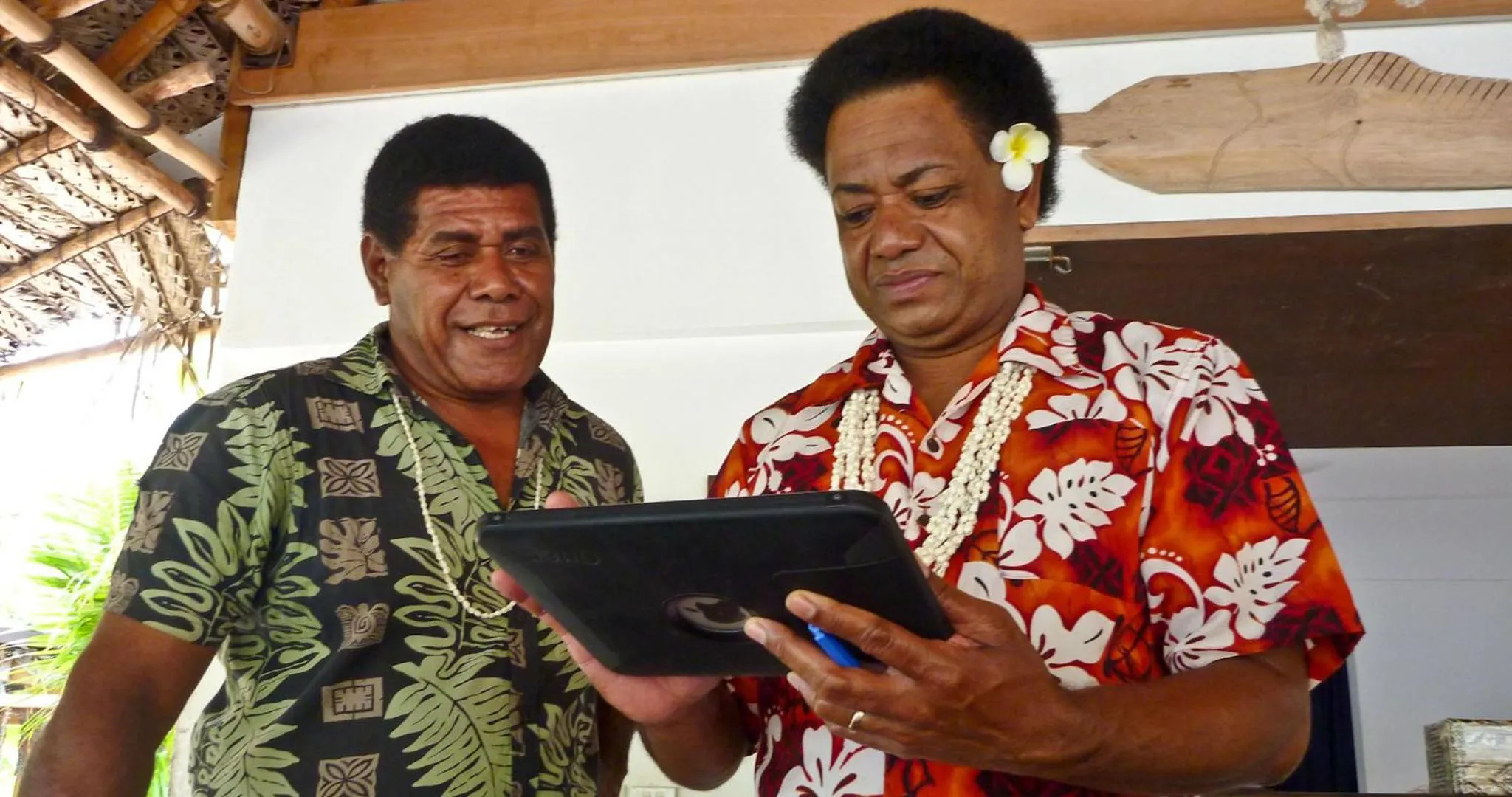 Staff in Navutu Stars Resort