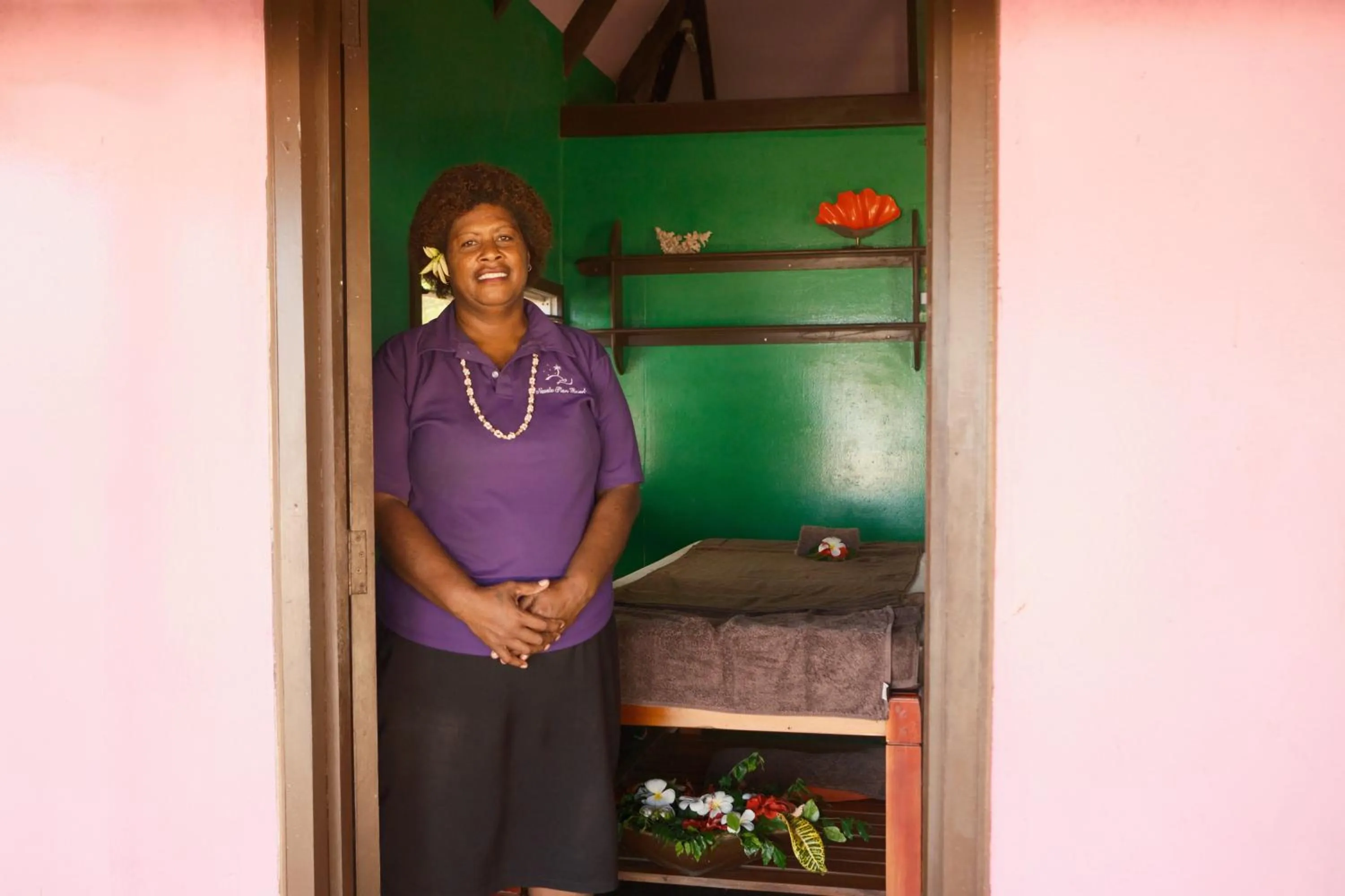 Staff in Navutu Stars Resort