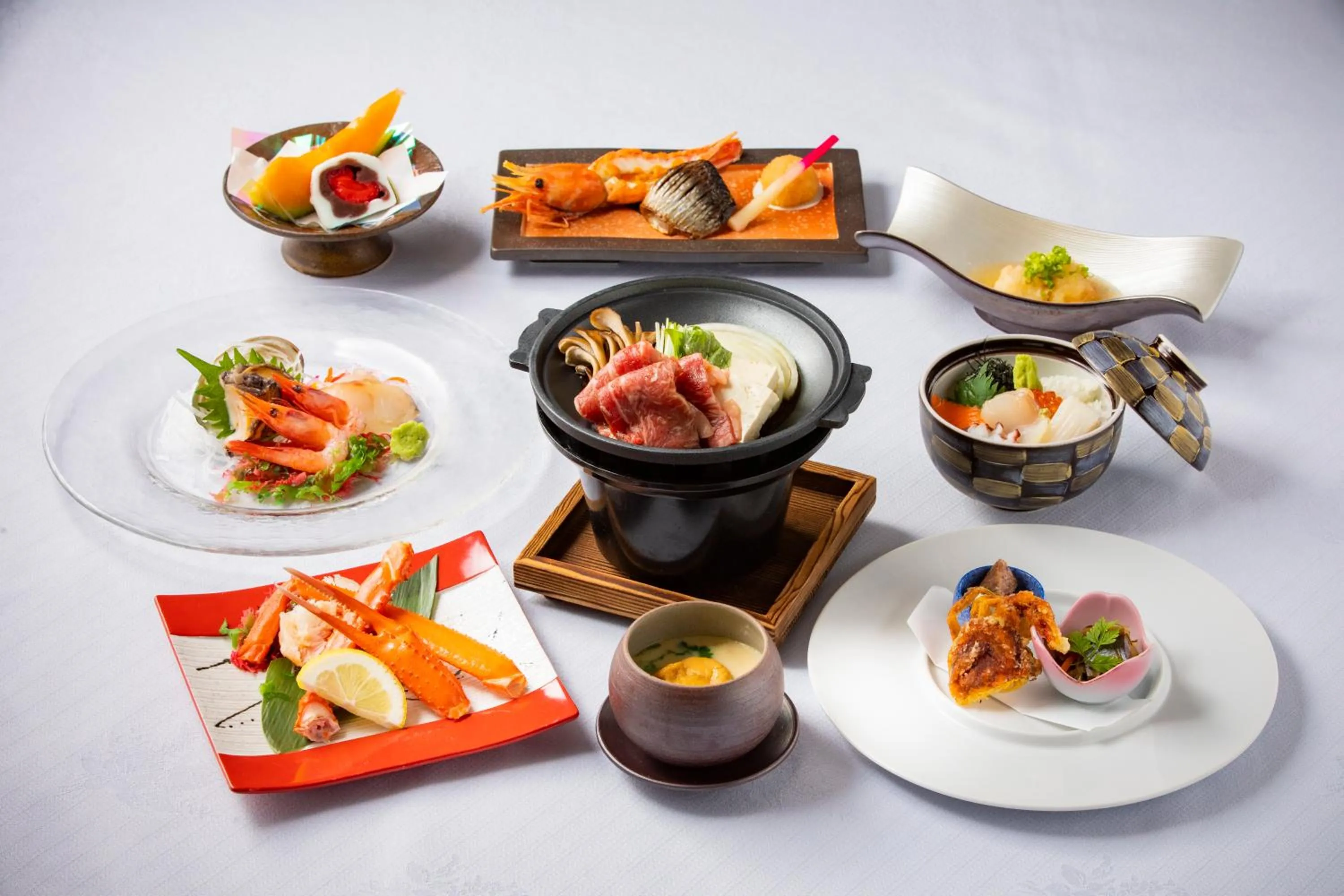 Food in Otaru Asari Classe Hotel