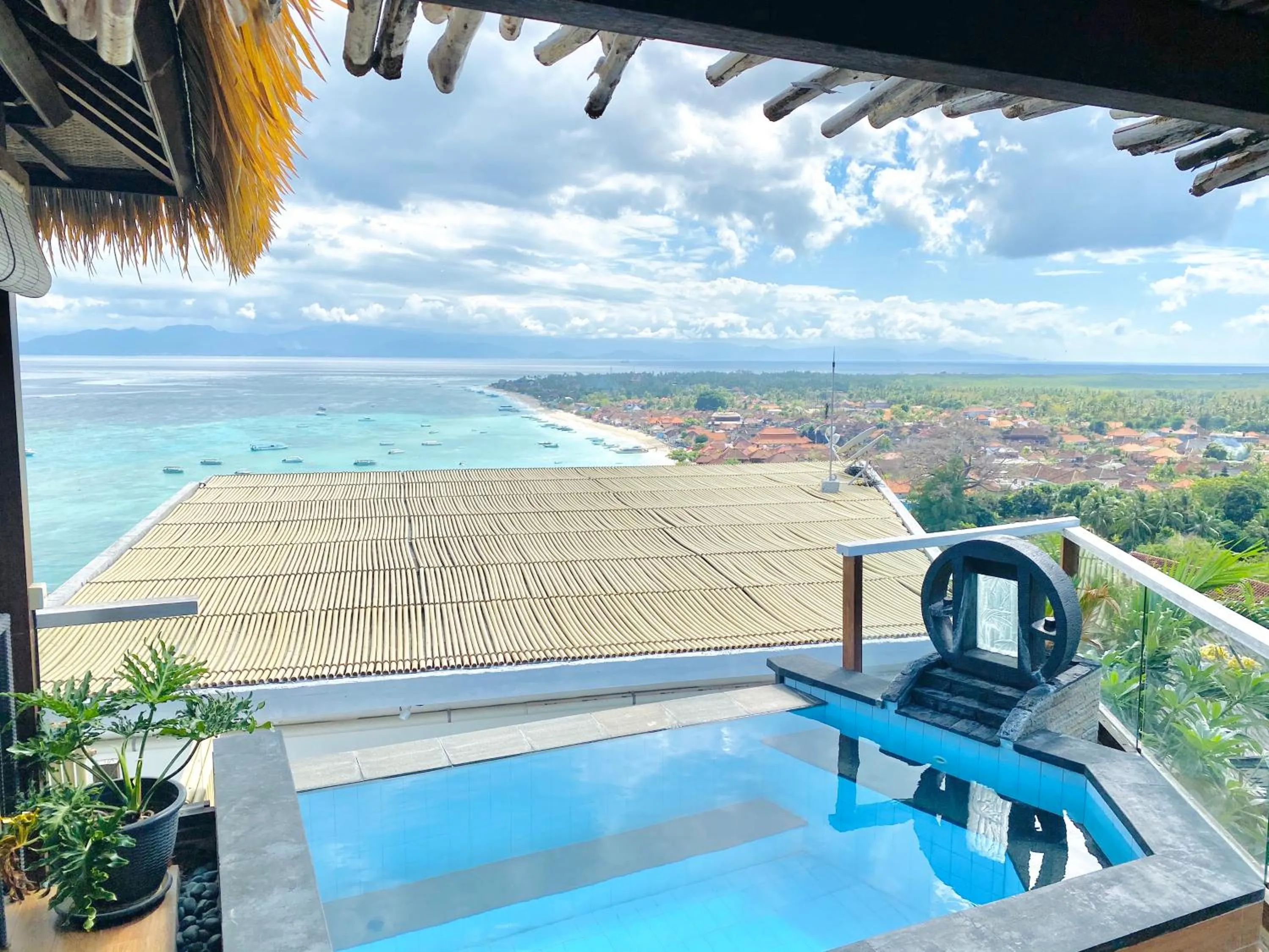 Pool view in Lembongan Harmony Villas