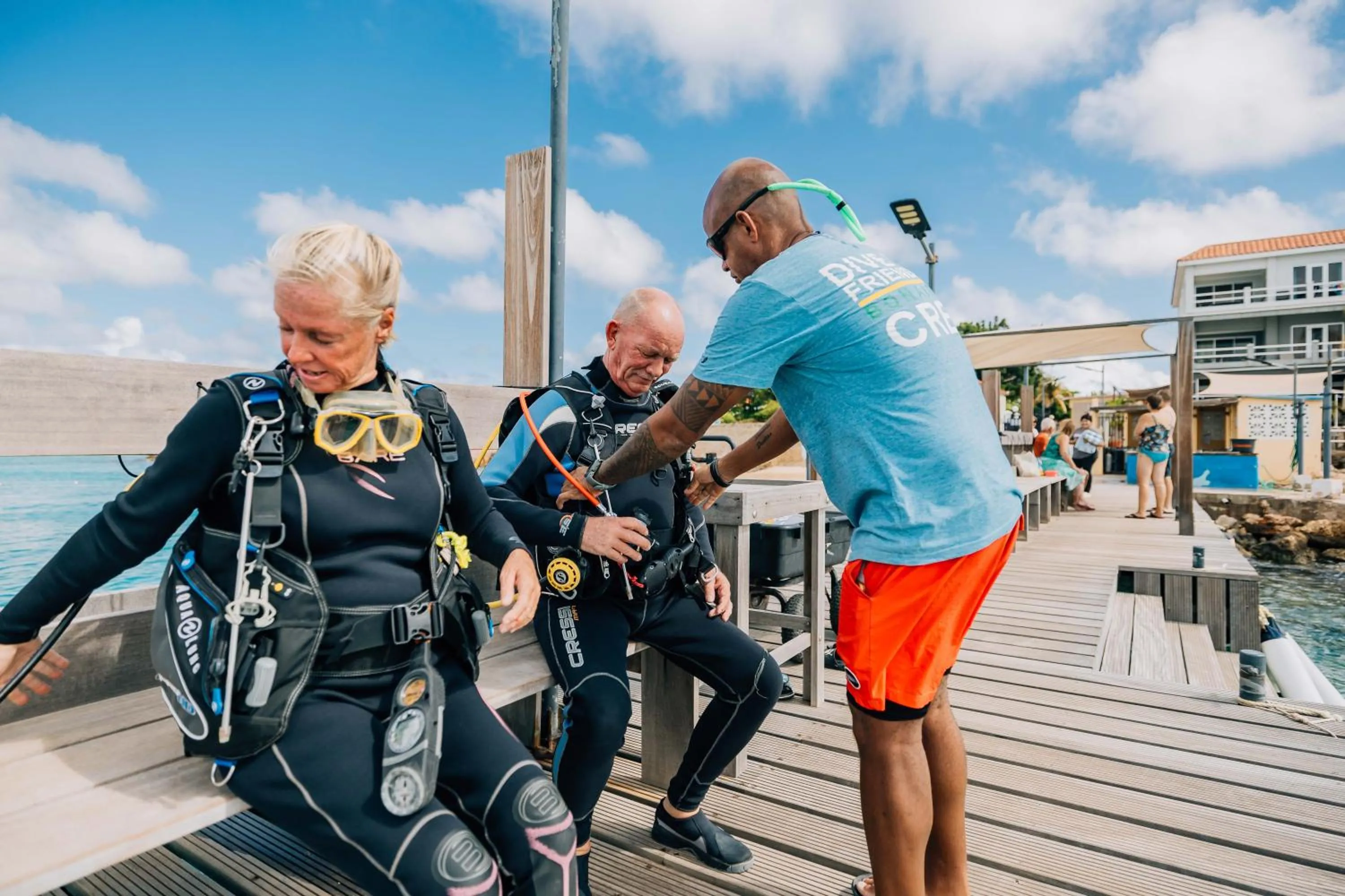 Diving in Sand Dollar Bonaire