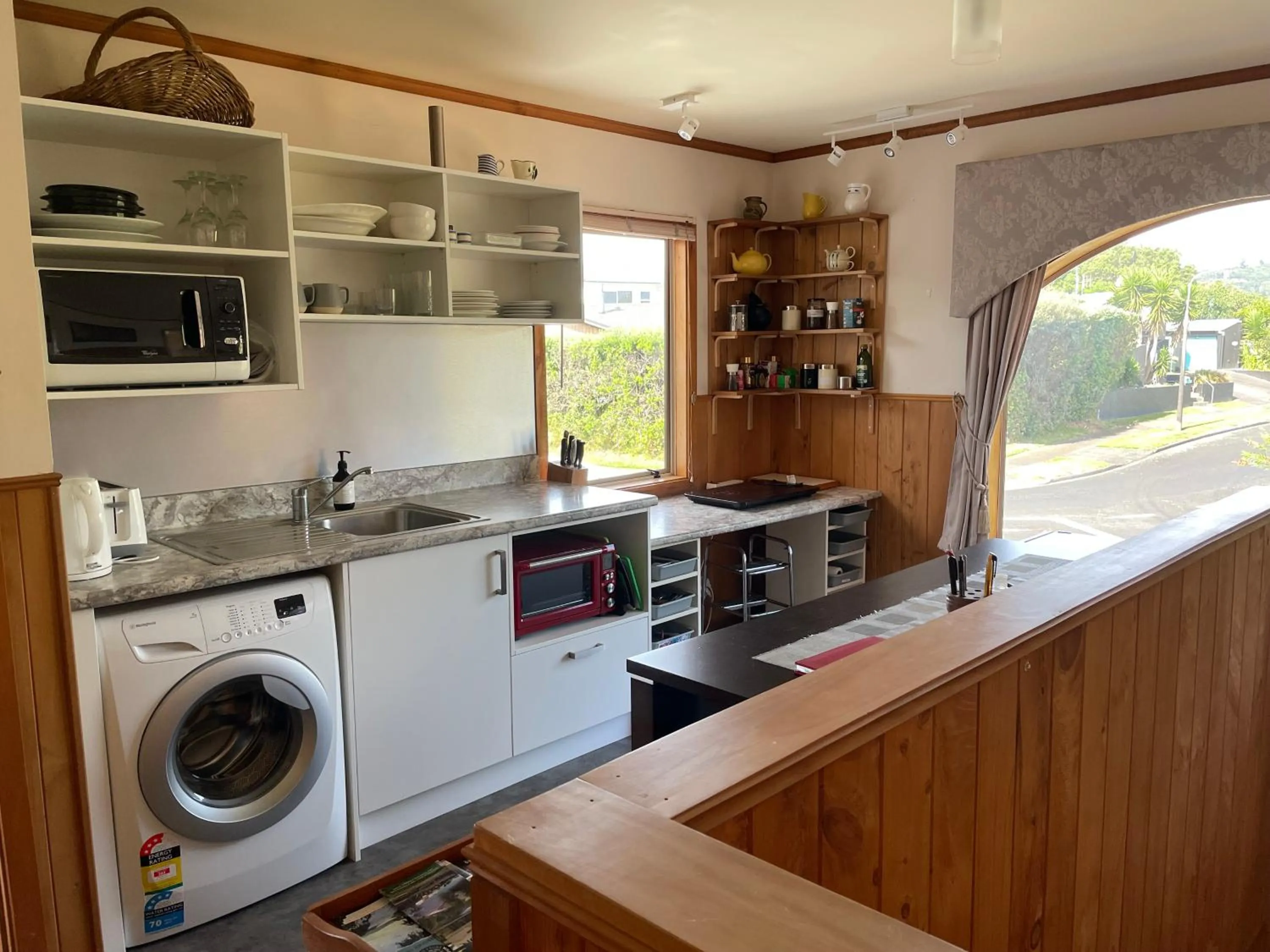 Kitchen or kitchenette in 49 on Jans Beach Break