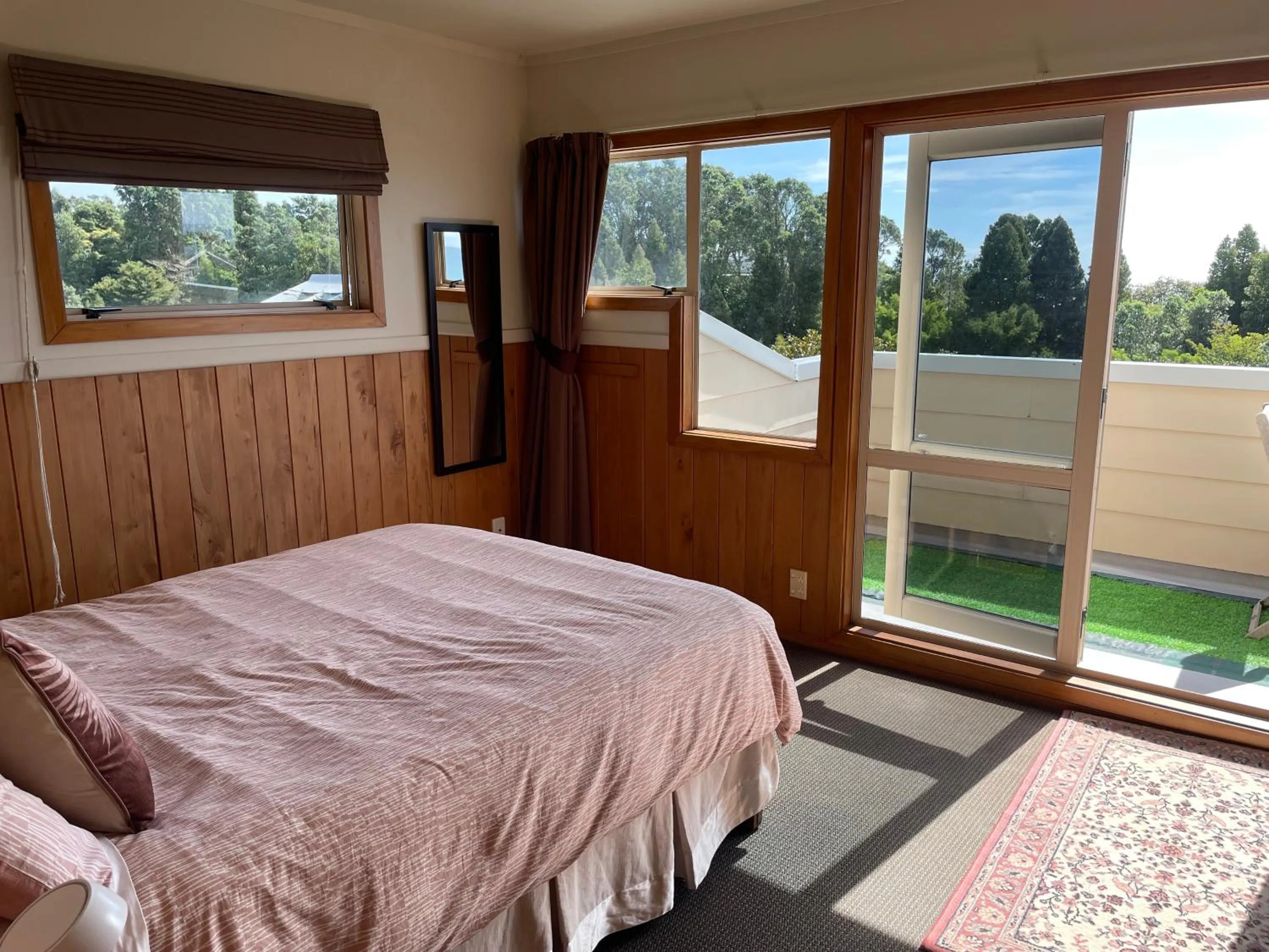 Balcony/Terrace, Bed in 49 on Jans Beach Break