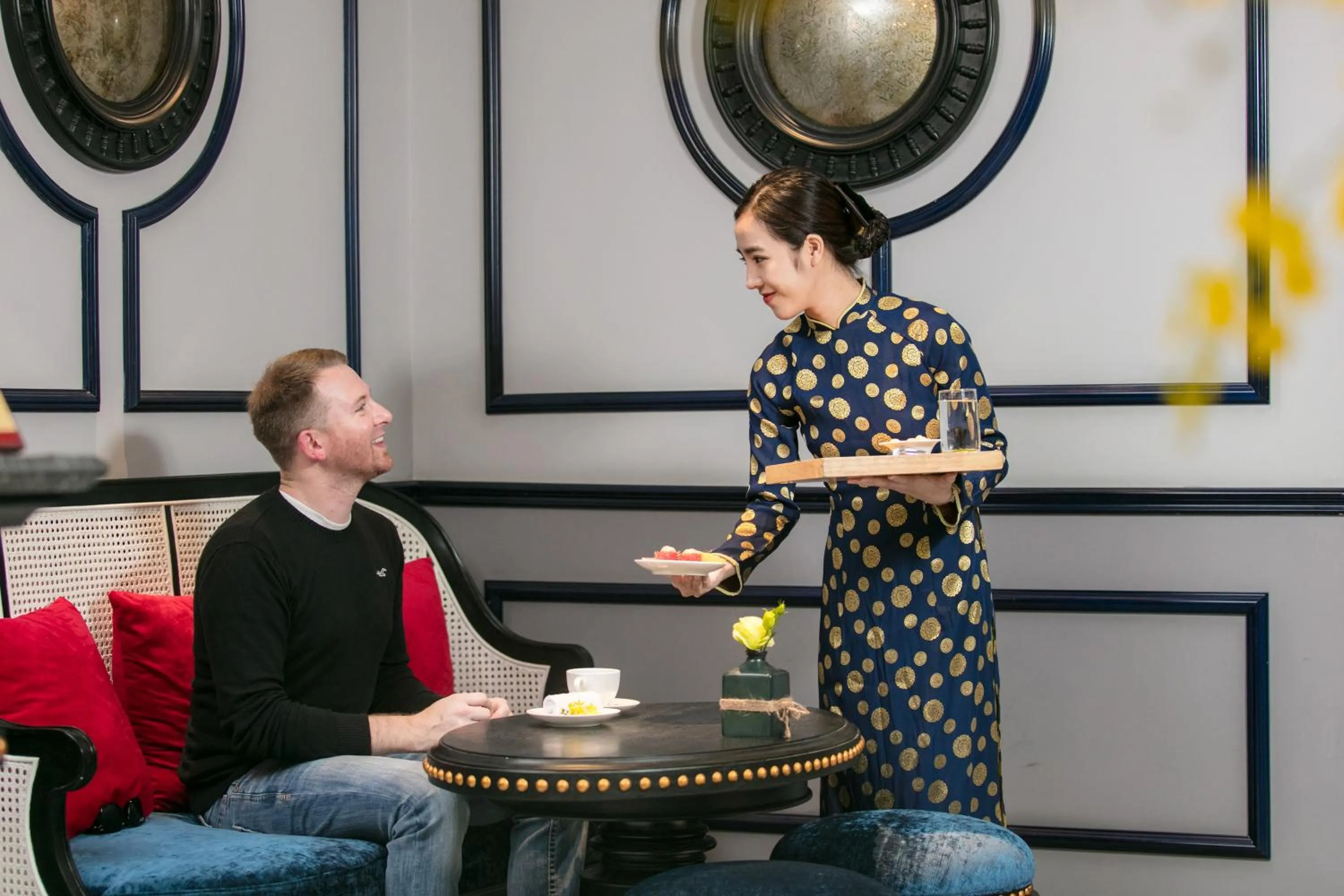 Seating area in La Beaute Boutique Hotel & Spa