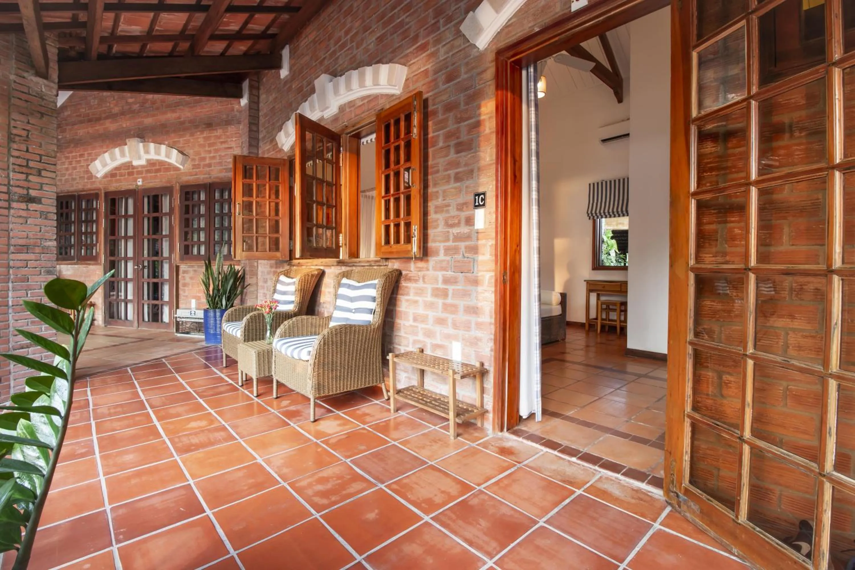 Seating area in Cassia Cottage Resort and Spa