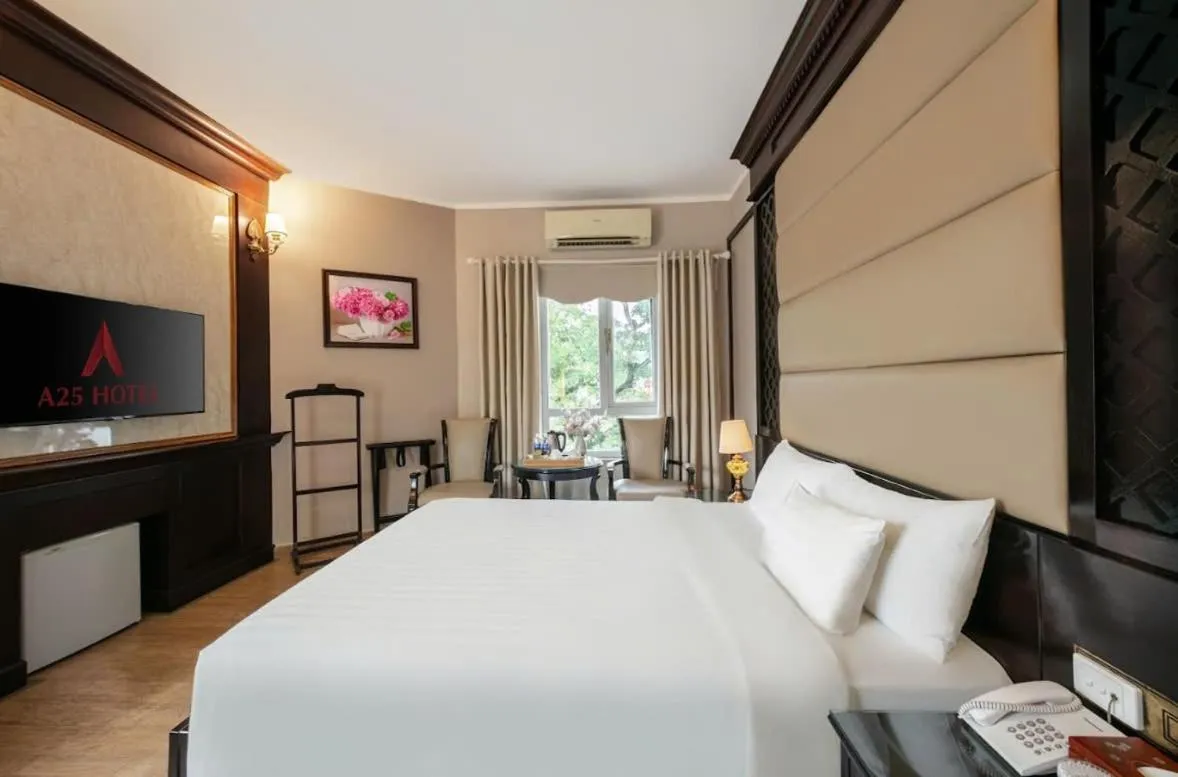 Bed in A25 Hotel - 23 Quán Thánh