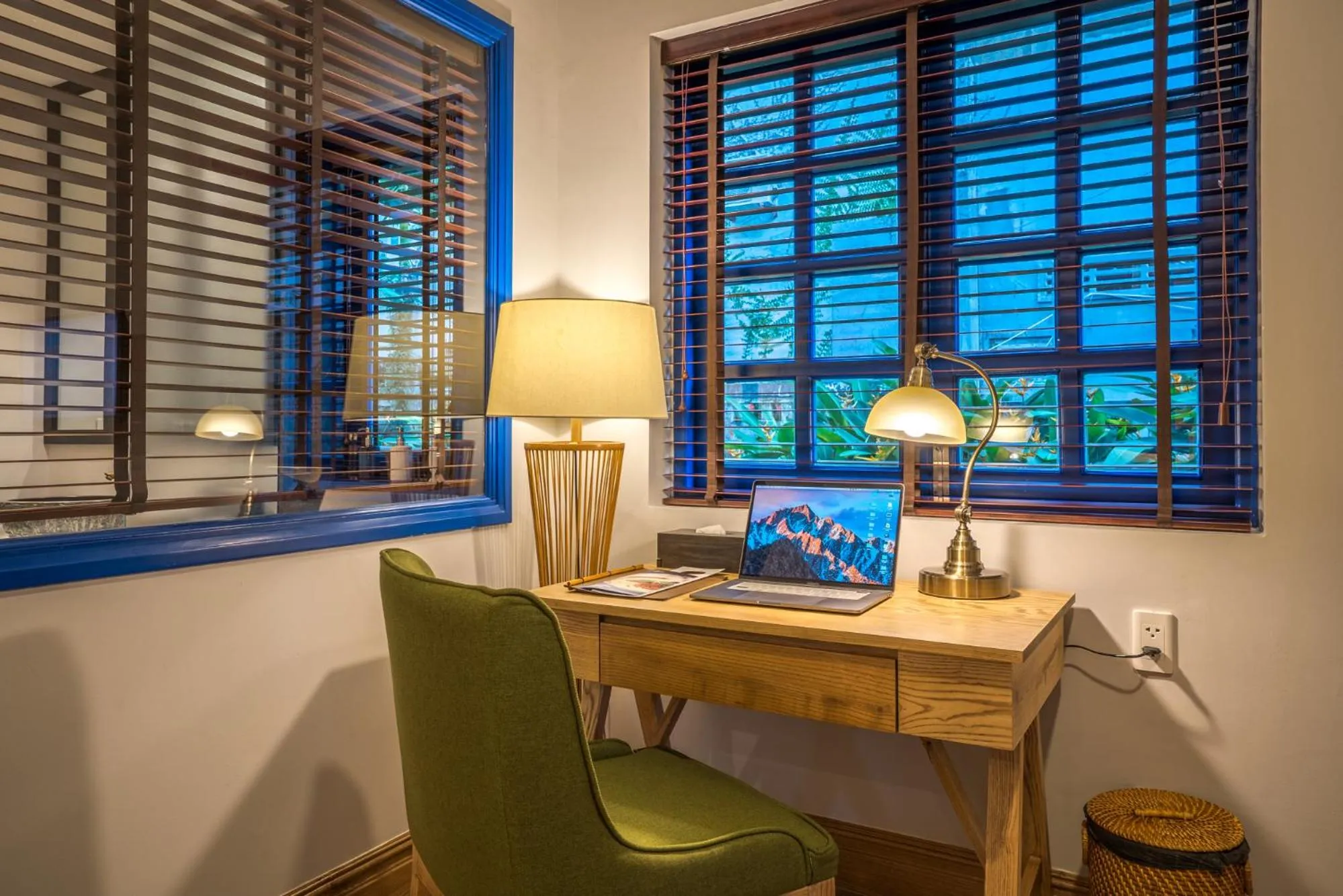 Garden view in L'Azure Resort and Spa