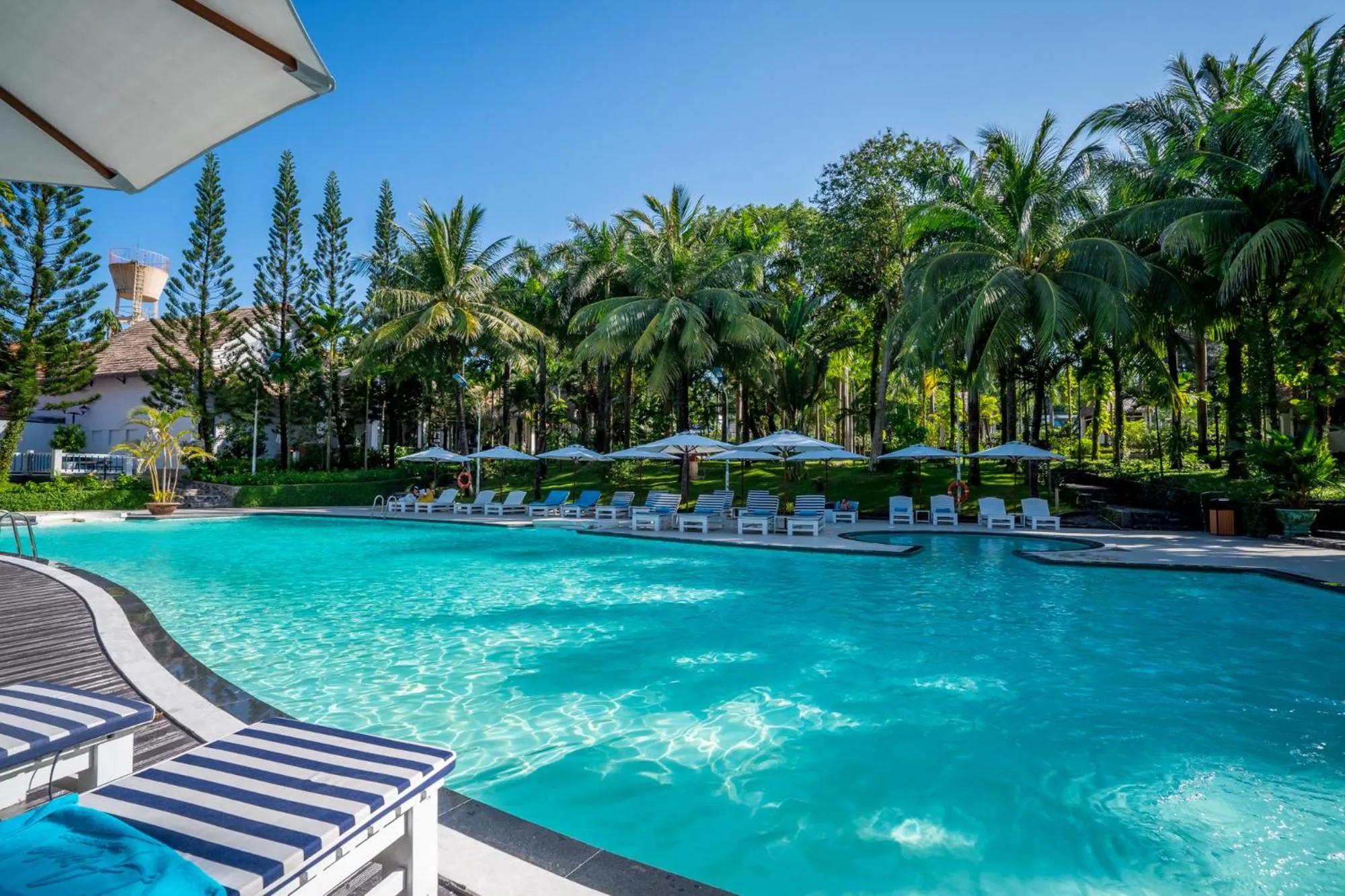 Swimming pool in L'Azure Resort and Spa