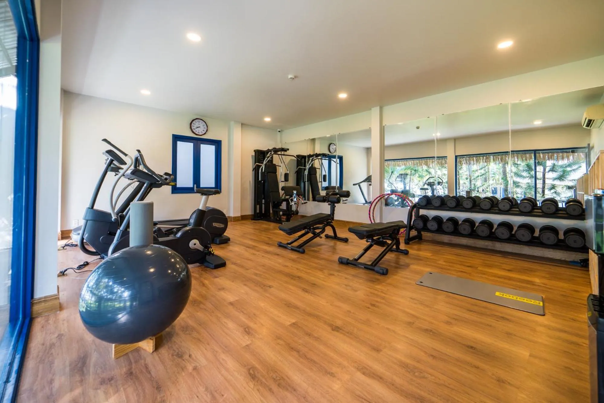 Fitness centre/facilities in L'Azure Resort and Spa