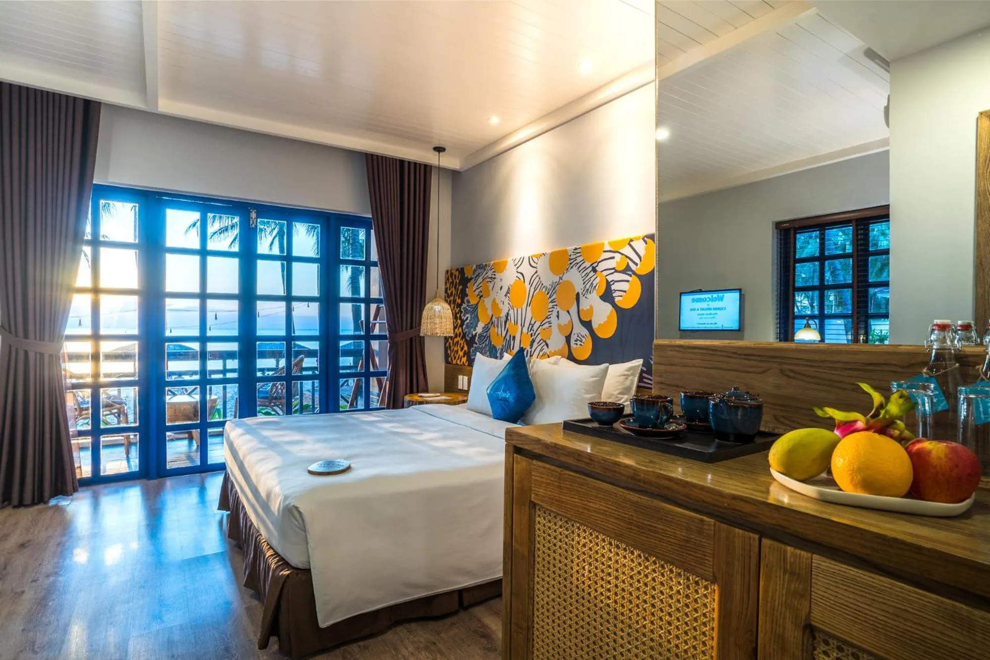 Photo of the whole room, Bed in L'Azure Resort and Spa