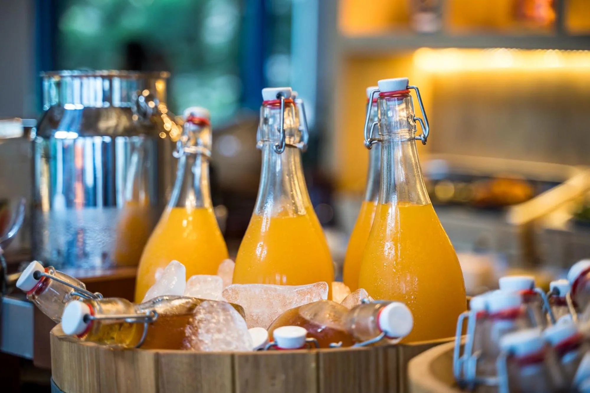 Drinks in L'Azure Resort and Spa