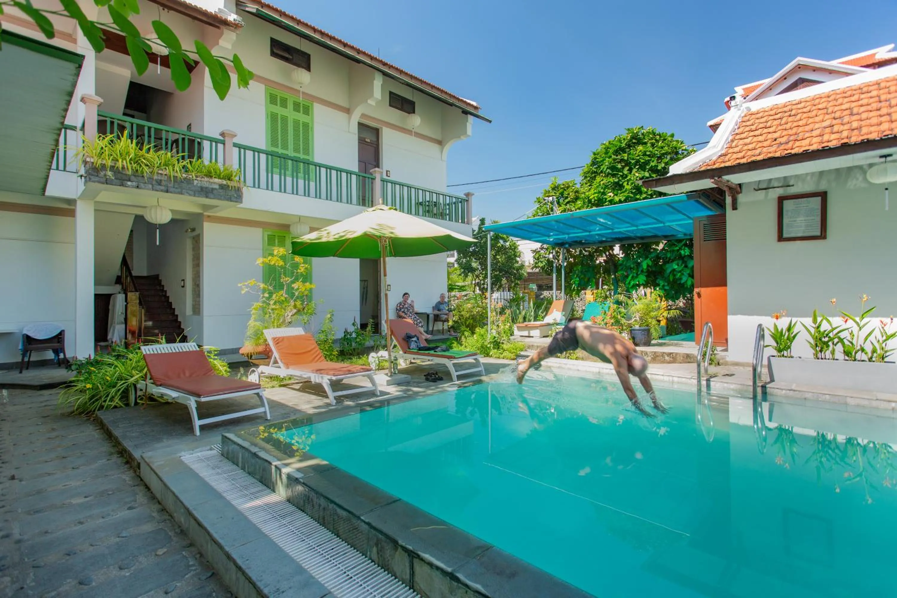 Swimming pool in Hoi An Garden Villas