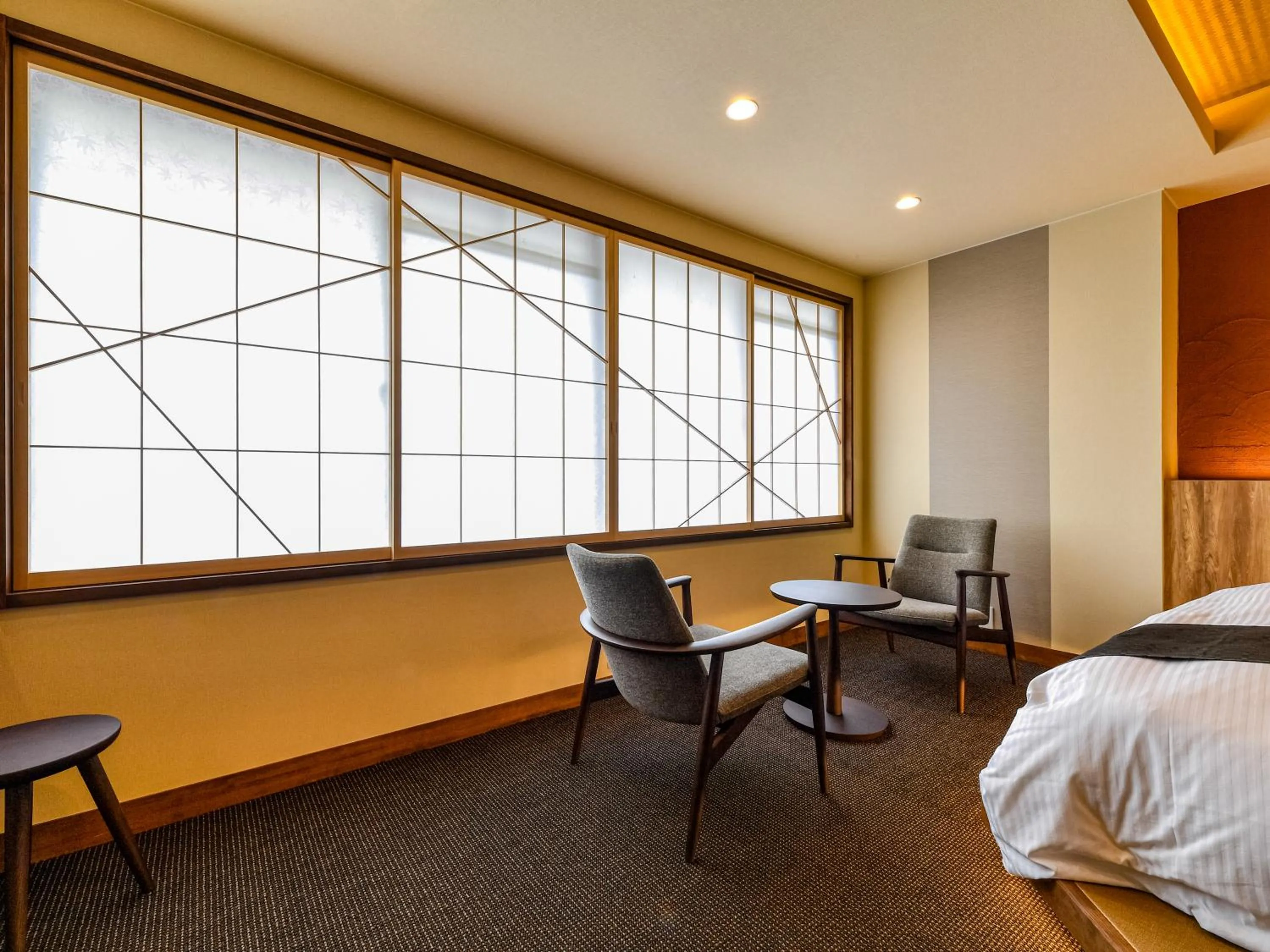 Photo of the whole room, Bed in Hokuriku Fukui Awara Onsen Mimatsu