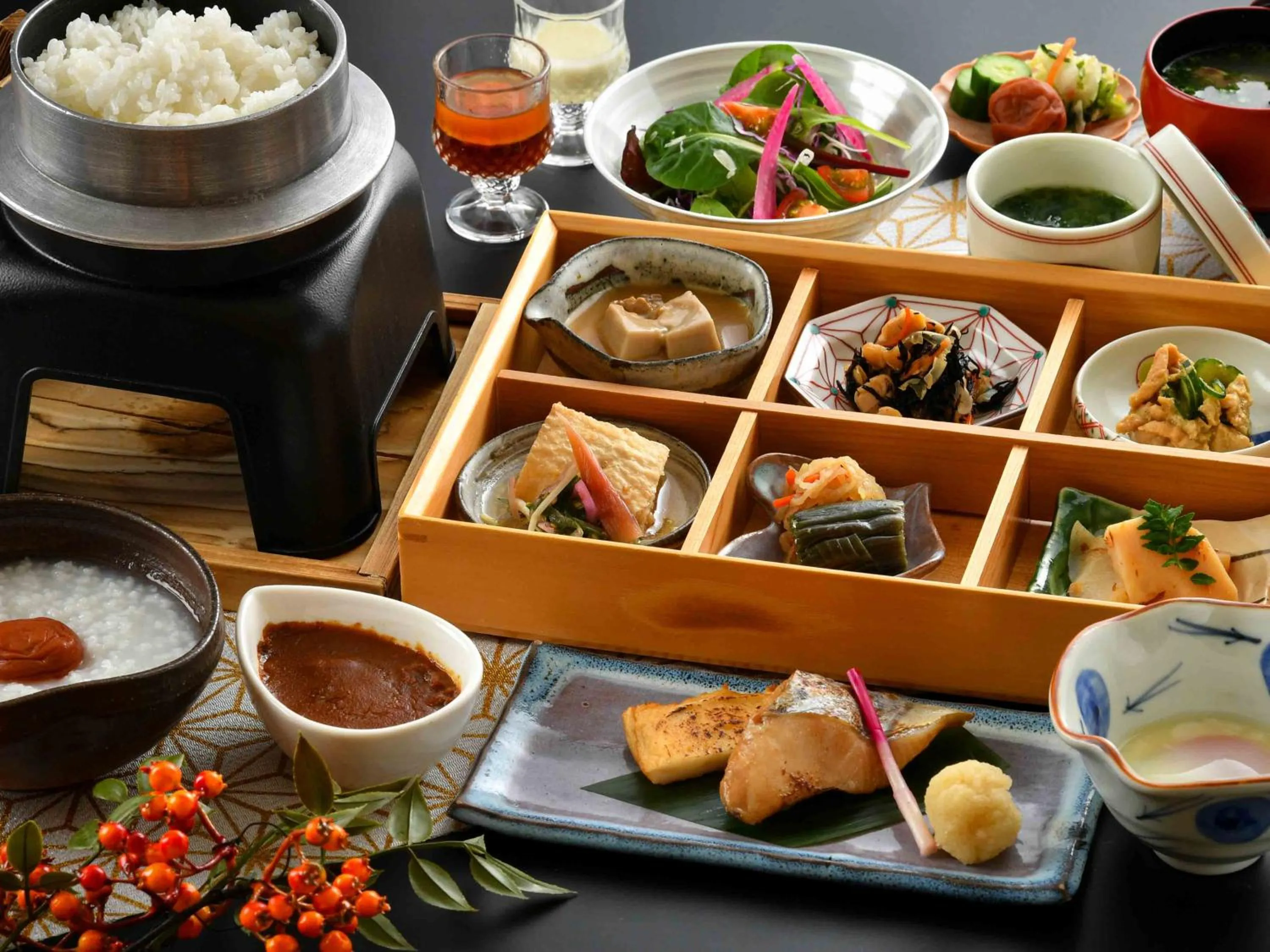 Breakfast in Hokuriku Fukui Awara Onsen Mimatsu