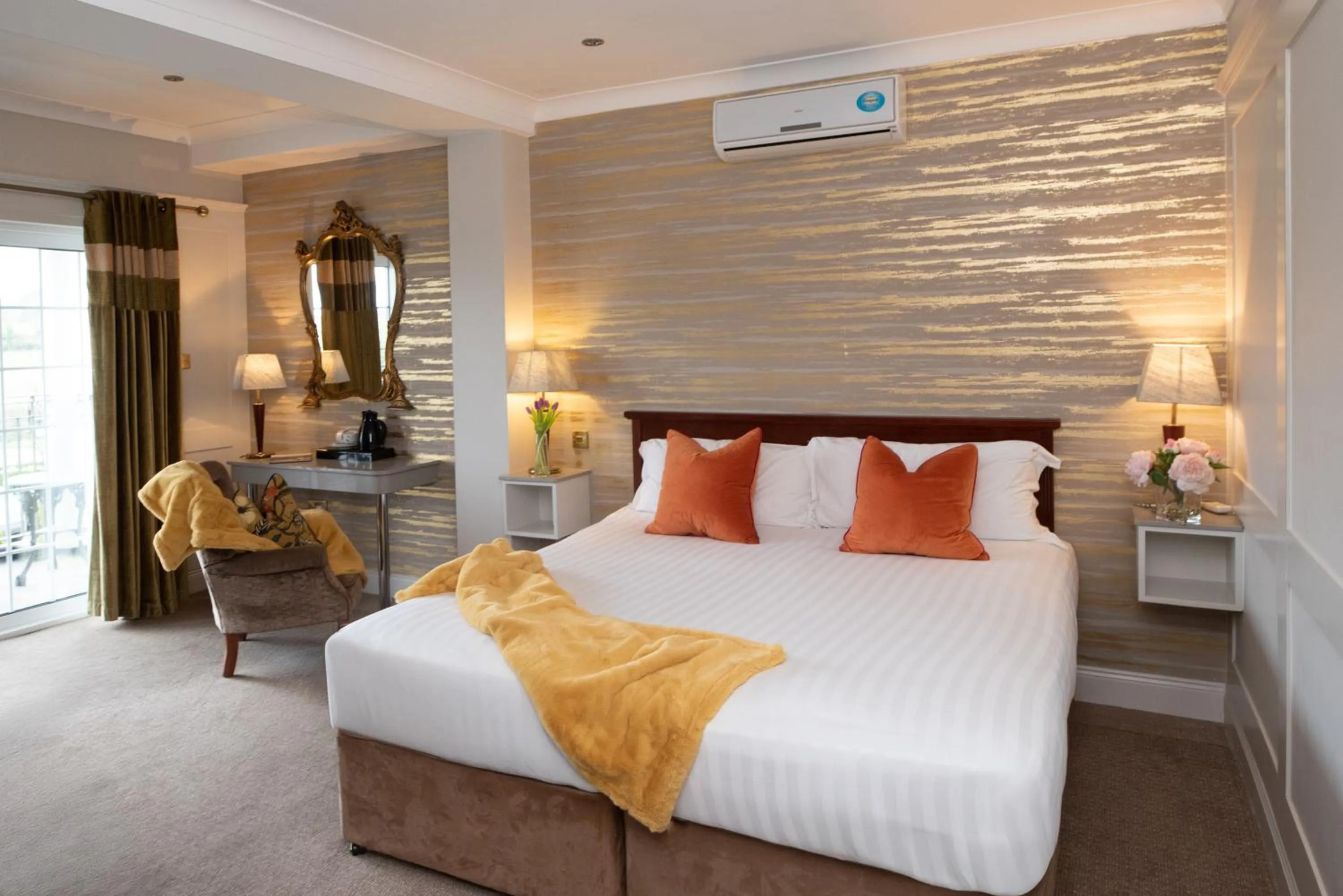 Bed in Whitford House Hotel