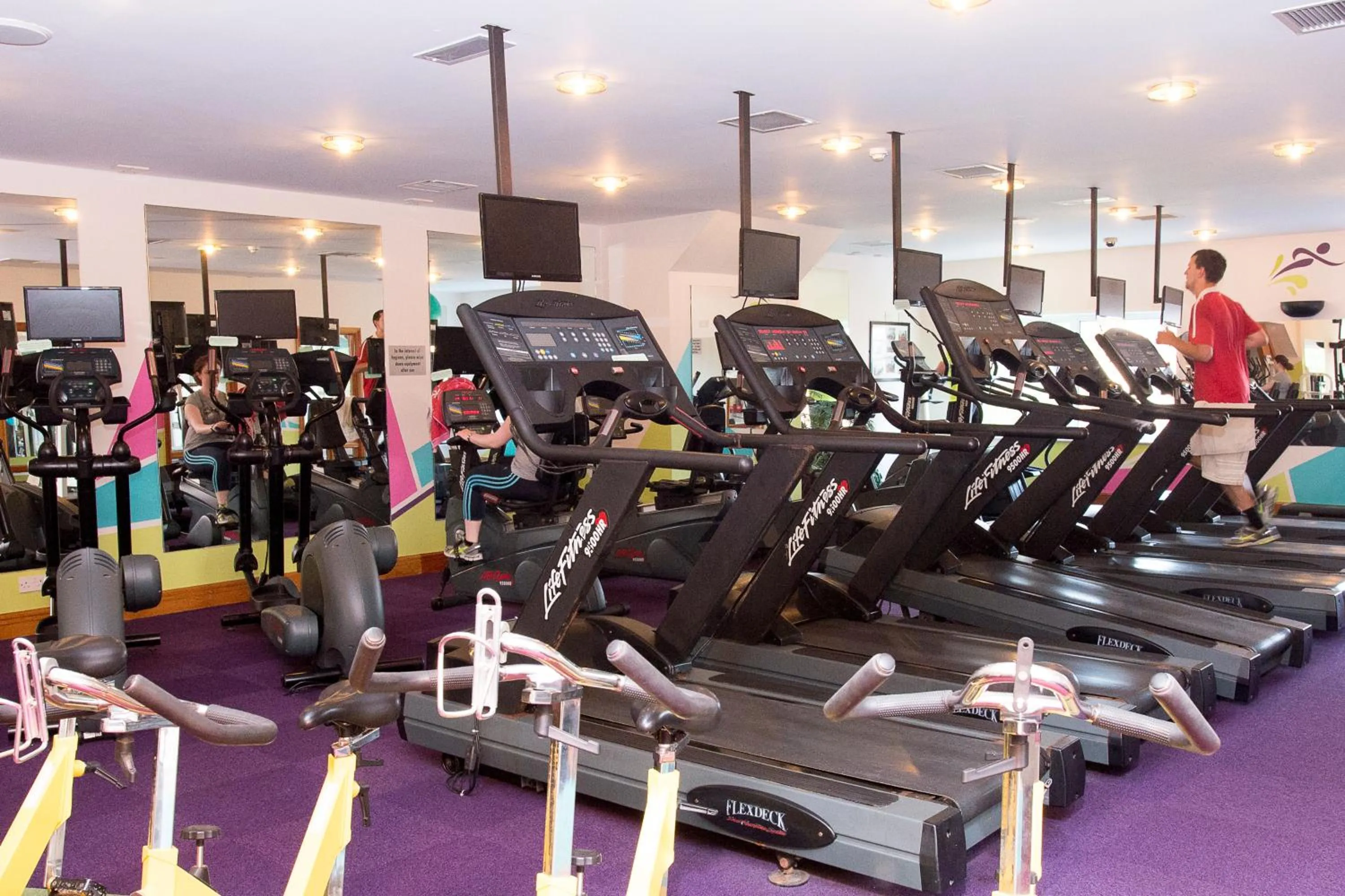 Fitness centre/facilities in Whitford House Hotel