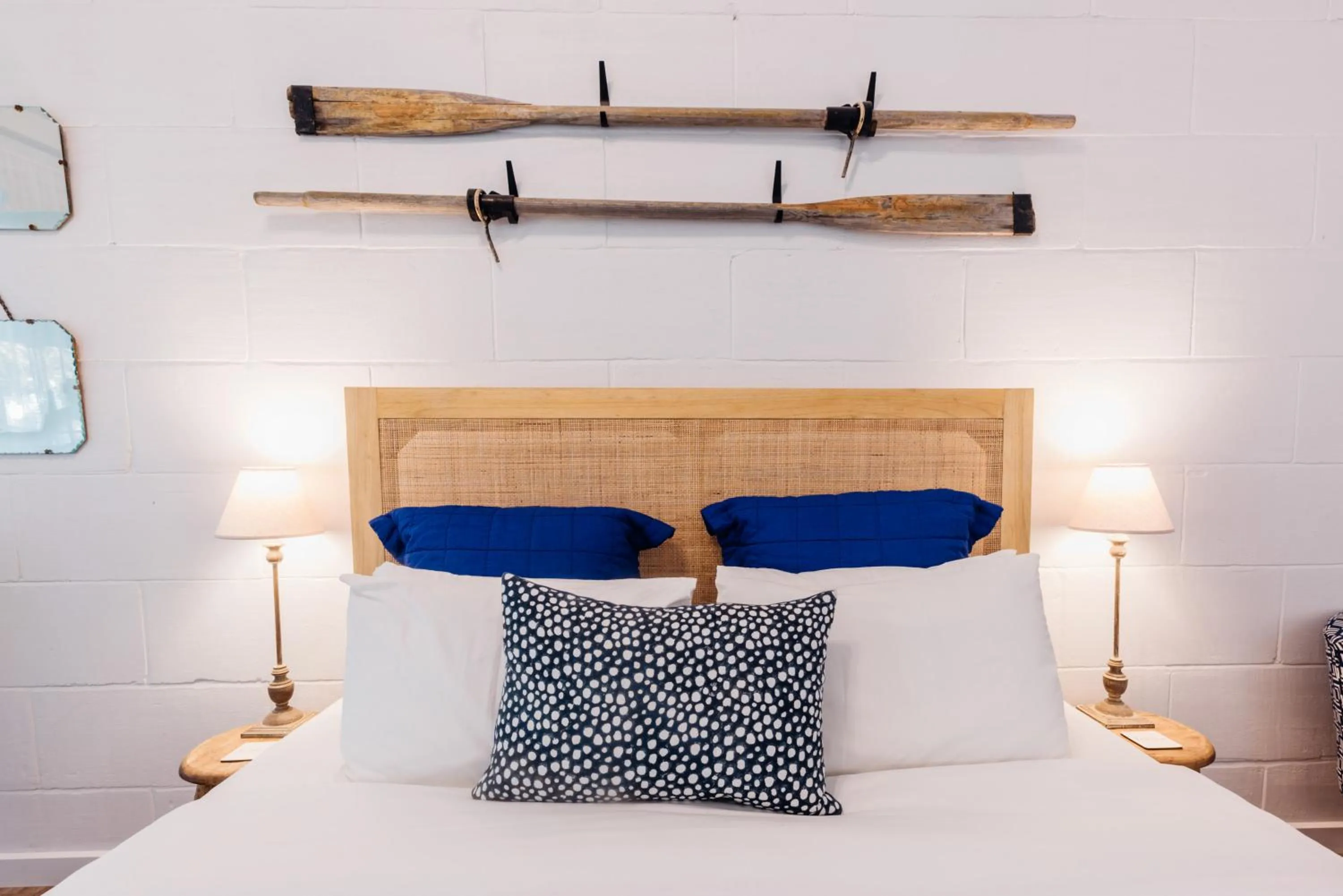 Bed in Port O' Call Motel